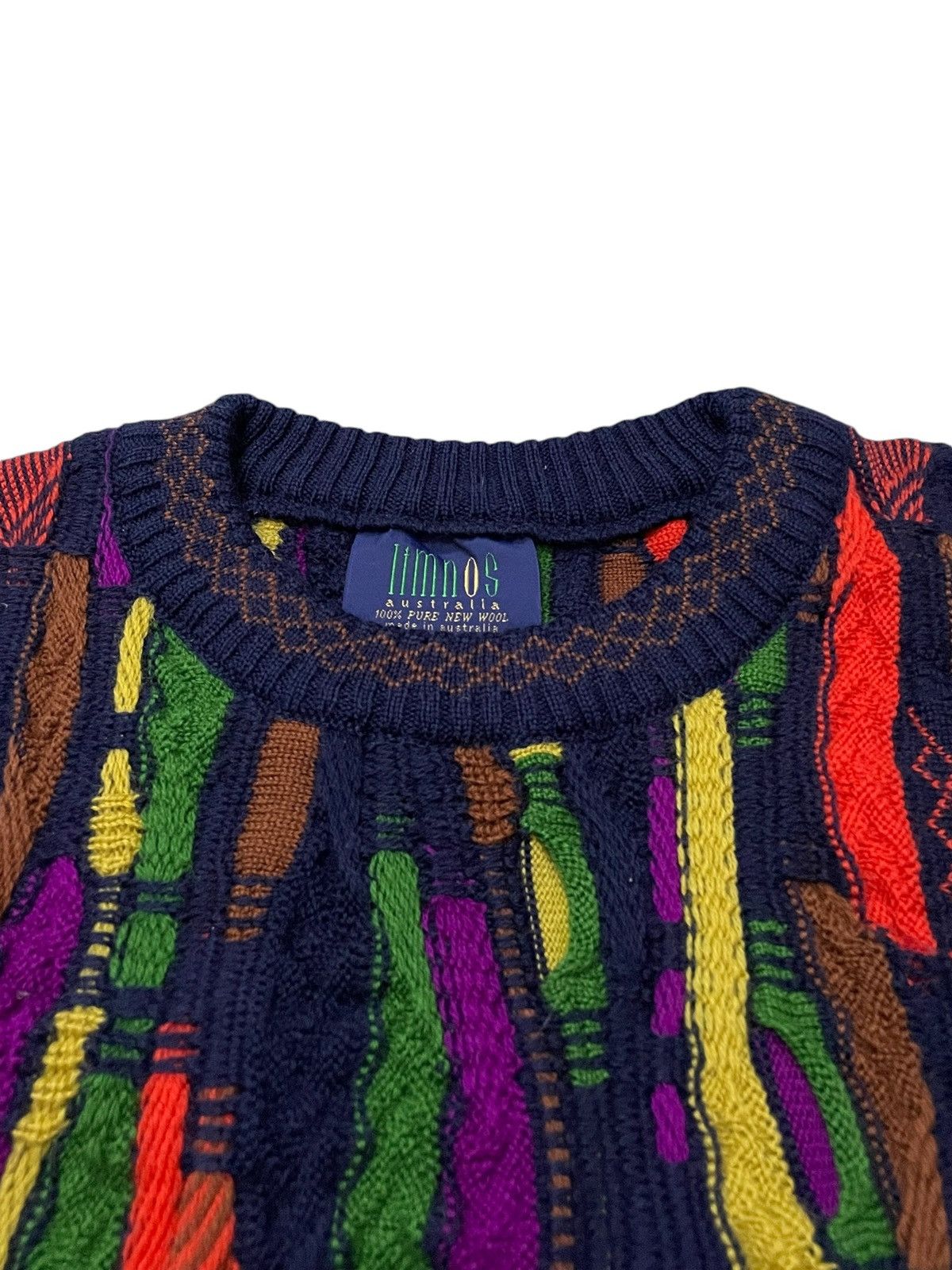 Coogi × Vintage Vintage Coogi 3D Cable Knit Style By limnos 90s Knitwear Size US L / EU 52-54 / 3 - 8 Thumbnail
