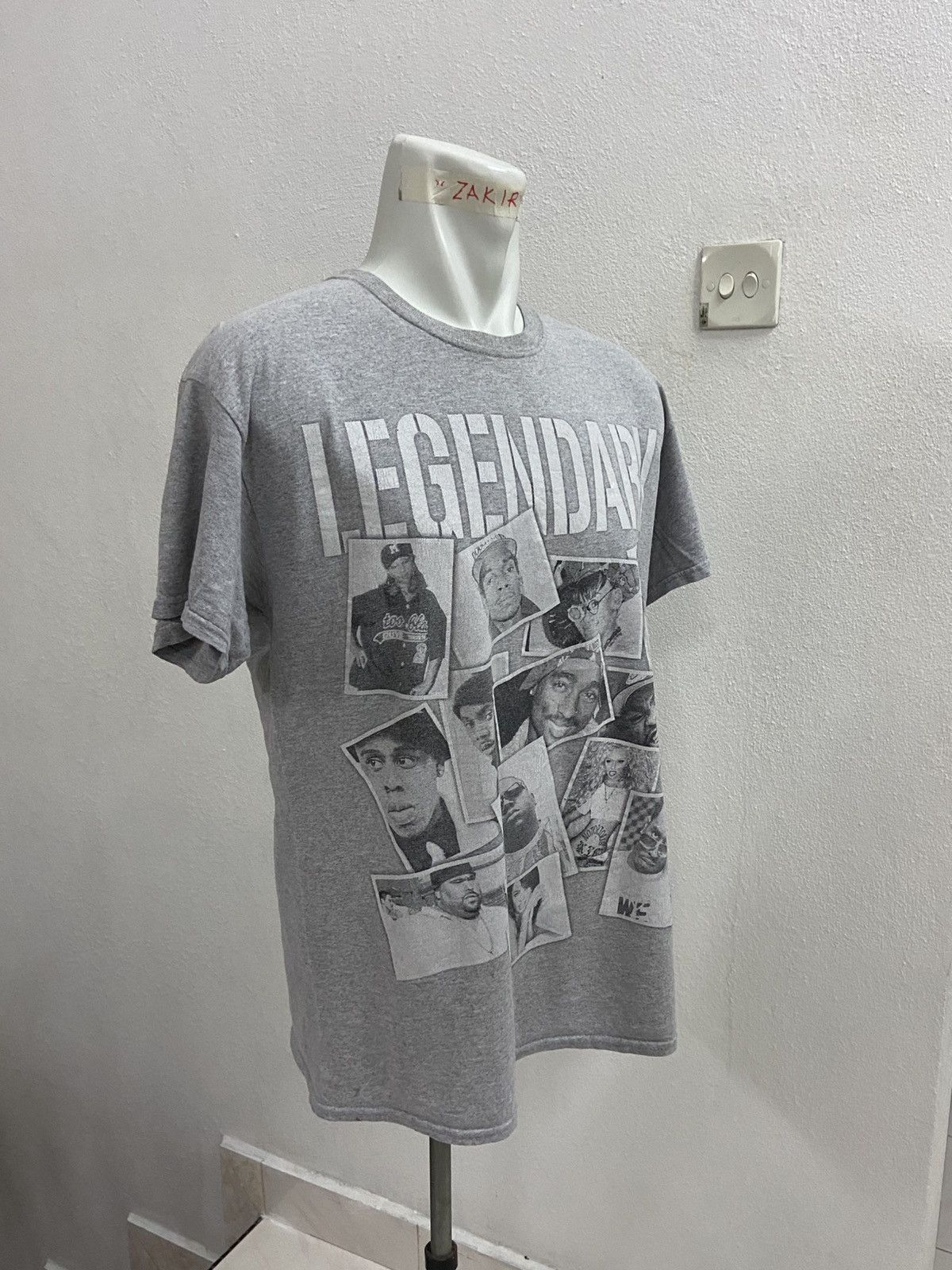 Rap Tees LEGENDARY HIP HOP ARTIST TEE Size L / US 10 / IT 46 - 3 Thumbnail