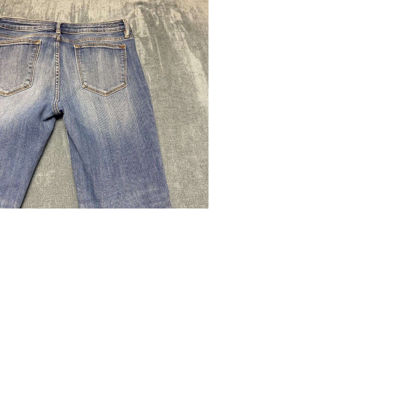 Vintage Vigoss Jagger Skinny Jeans Women 29 Blue Denim Stretch Distressed Casual Outdoor Jeans Women 29 Blue Denim Stretch Distressed Casual Outdoor Size 29" - 10 Thumbnail