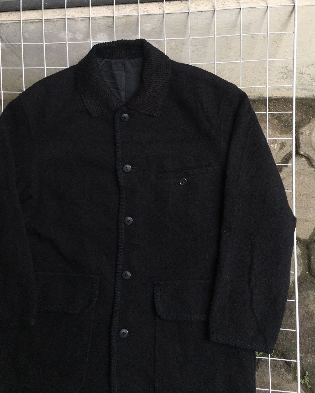 Dior Vintage Christian Dior Monsieur Wool Heavy Coats Size US M / EU 48-50 / 2 - 2 Thumbnail