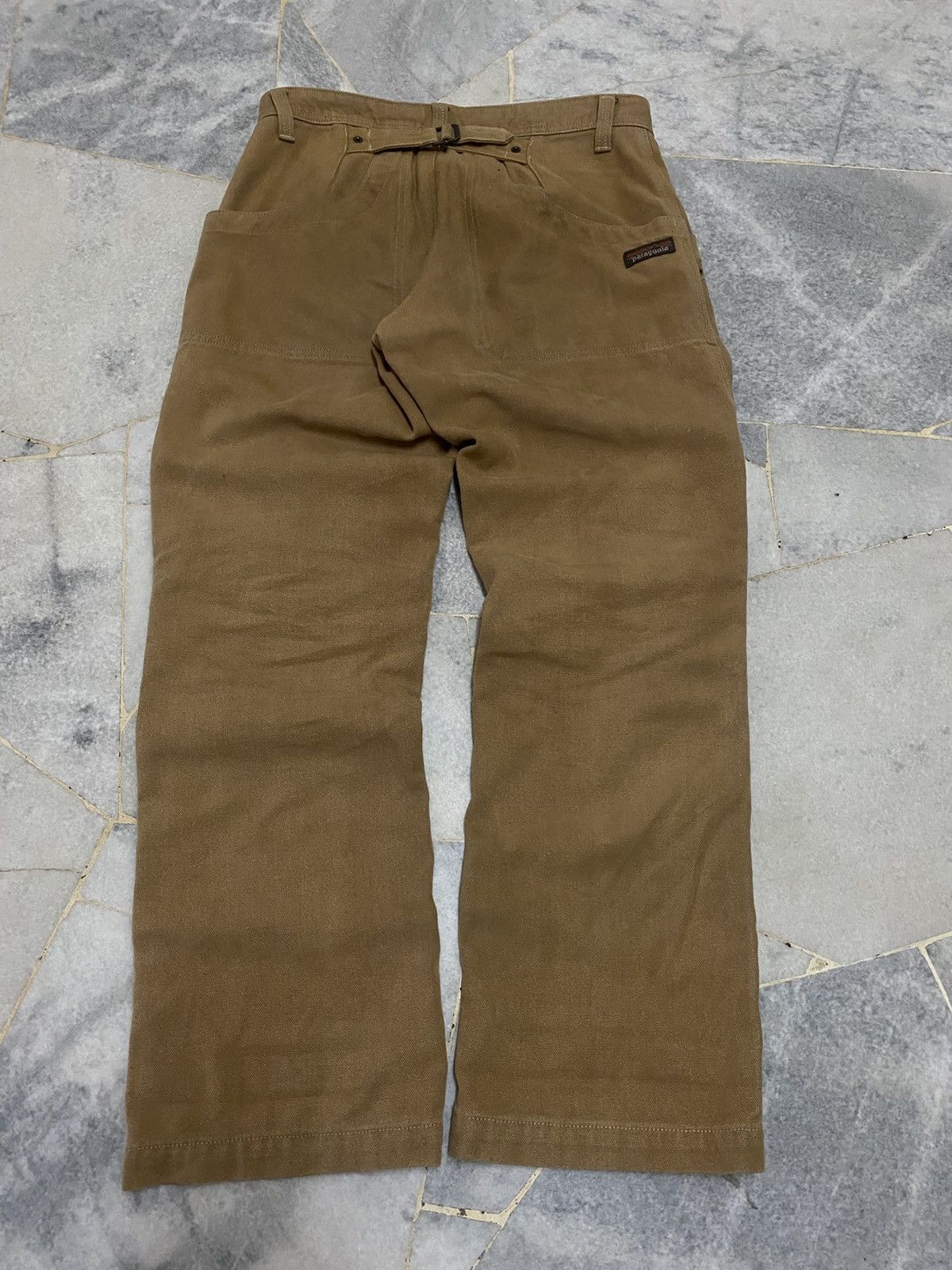 Japanese Brand Patagonia Iron Forge Hemp Canvas Barn Pants - Cinch Back Size US 32 / EU 48 - 11 Thumbnail