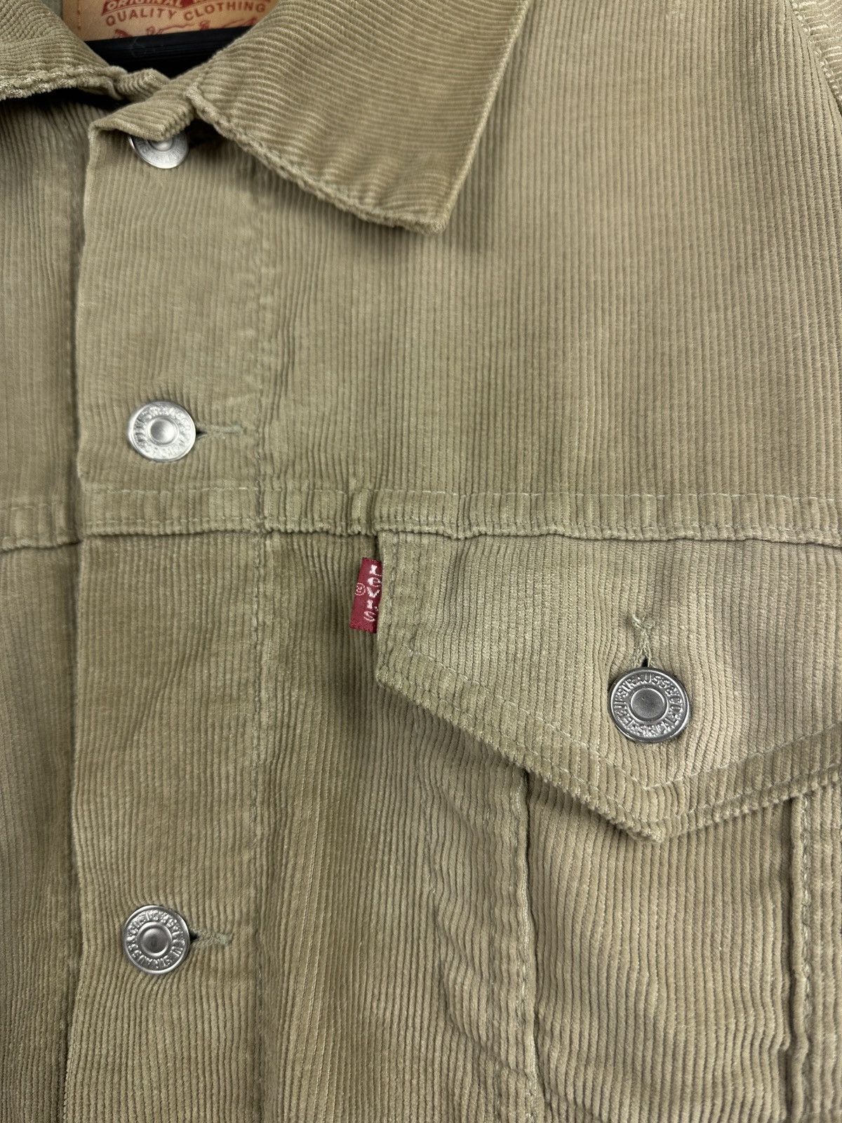 Levi's × Levi's Vintage Clothing × Vintage Vintage 90’s Levi's Corduroy Jacket Size US XXL / EU 58 / 5 - 7 Thumbnail