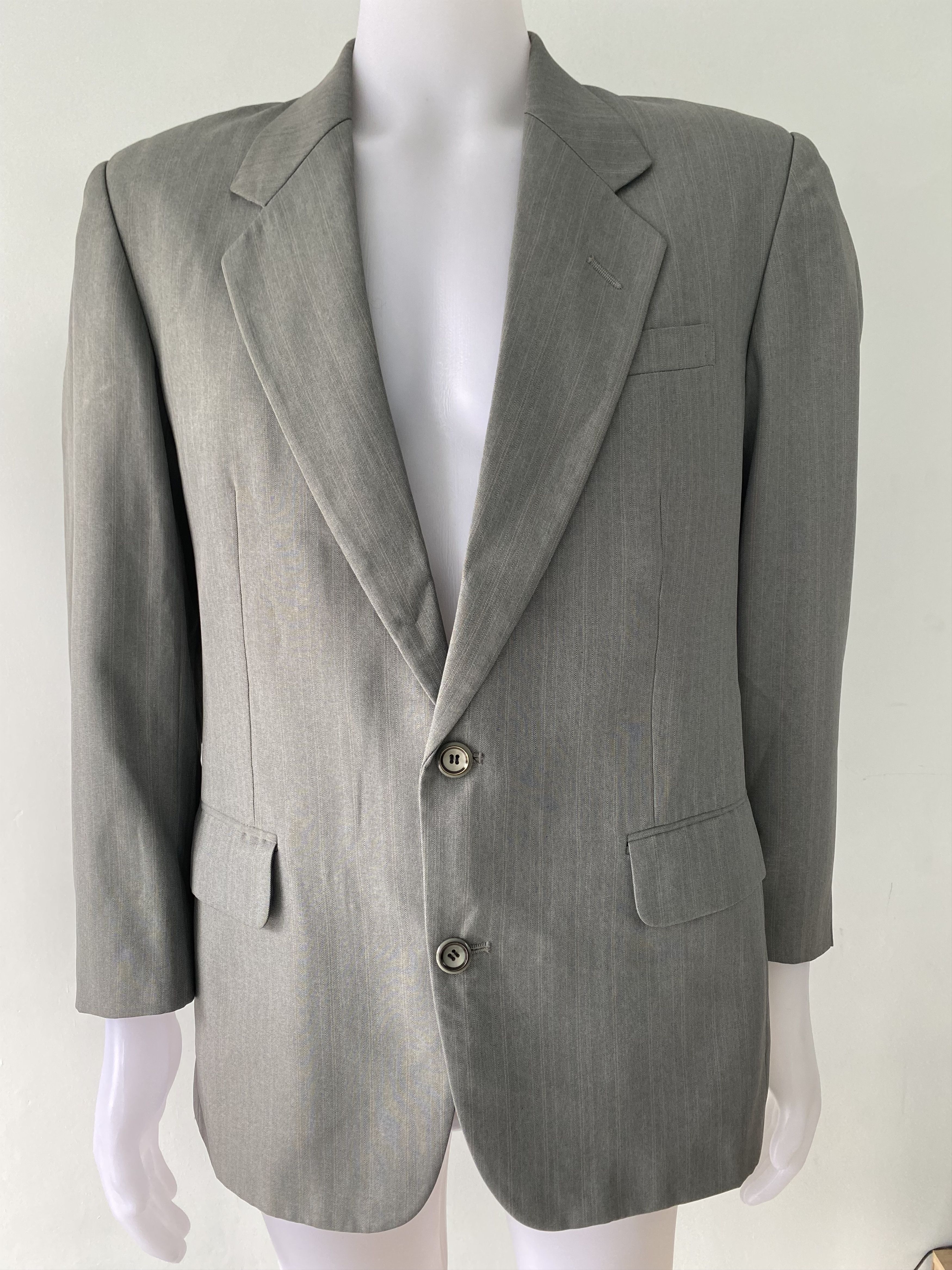 Balenciaga × Vintage Vintage Balenciaga Stripped Blazer Size 38R - 1 Thumbnail