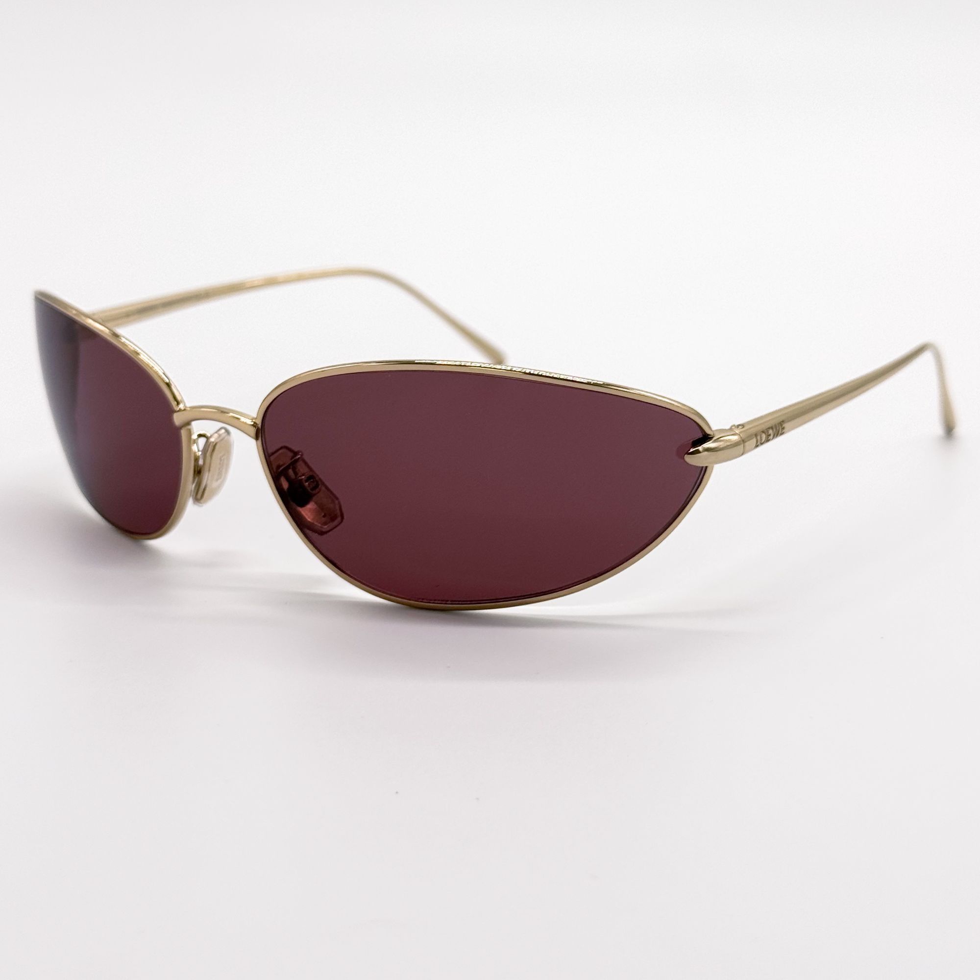 Loewe NEW LOEWE SUNGLASSES LW40164U 32U GOLD/RED UNISEX EYEWEAR Size ONE SIZE - 3 Thumbnail