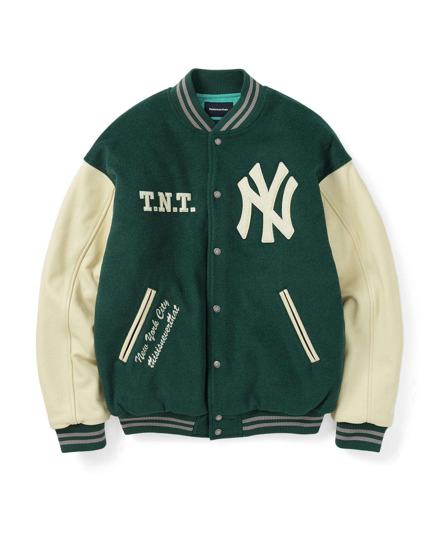 thisisneverthat AP MLB x Thisisneverthat VARSITY JK NEYYAN Dark Green Size US L / EU 52-54 / 3 - 1 Thumbnail