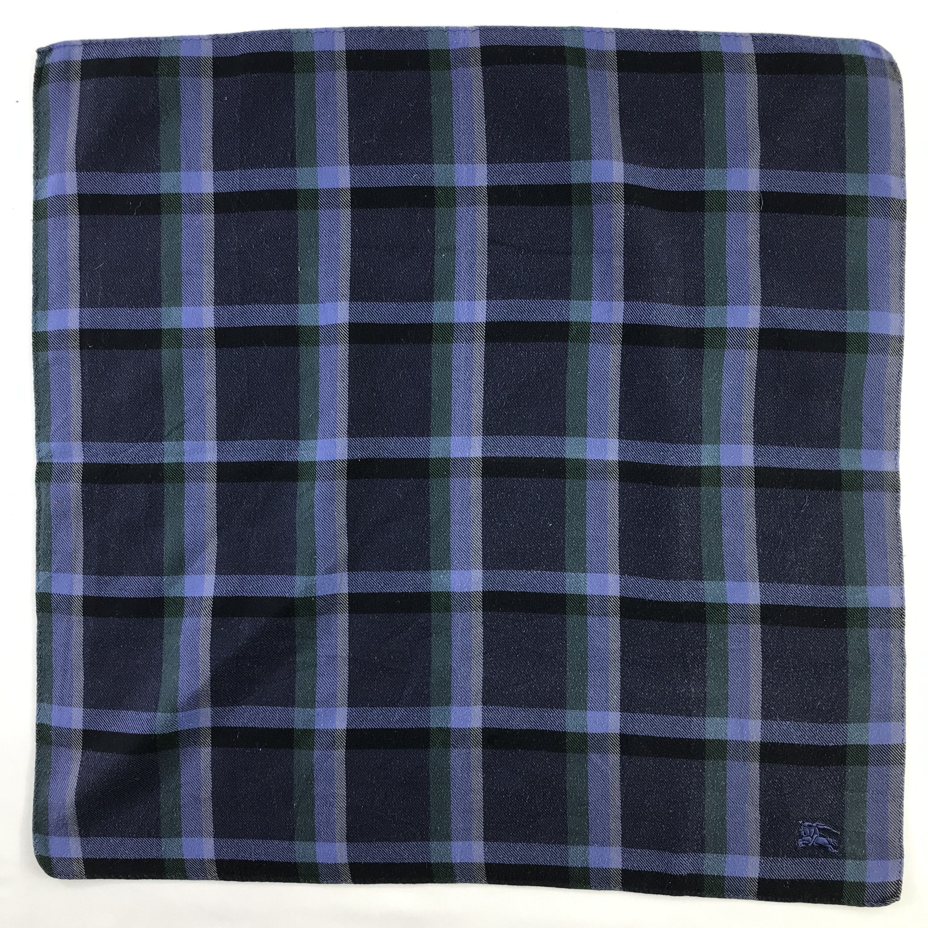 Burberry × Vintage Burberry Bandana / Handkerchief / Neckerchief - S469 Size ONE SIZE - 1 Thumbnail