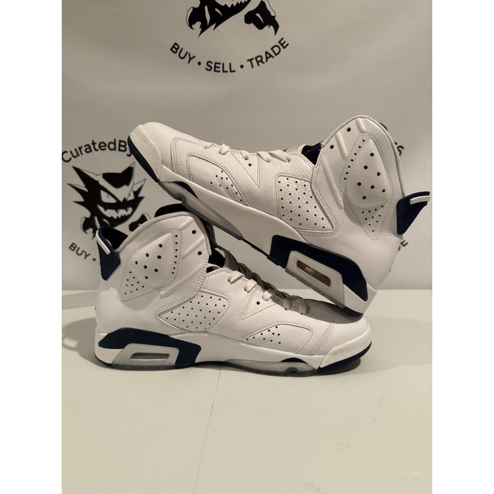 Jordan Brand Jordan 6 Retro Midnight Navy 2022 CT8529-141 Men’s Size 13 Size US 13 / EU 46 - 2 Thumbnail
