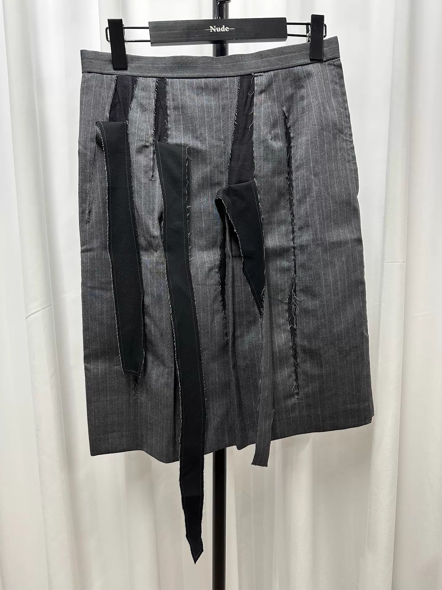 Comme des Garcons Comme des Garçons 15SS Ripped Wool Skirt M Size 27" / US 4 / IT 40 - 1 Thumbnail