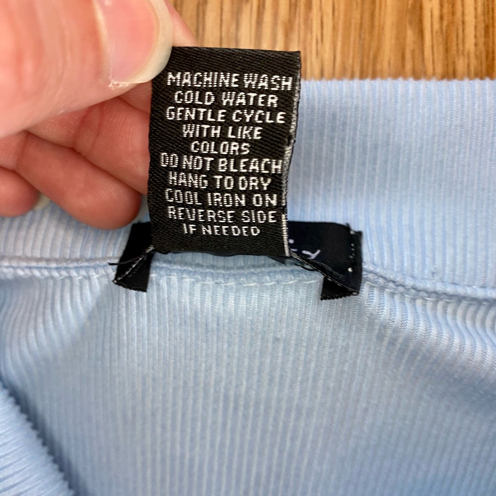 Other Justify Blue Mini Shirt Dress Juniors Medium Womens XSmall Size M / US 6-8 / IT 42-44 - 12 Thumbnail