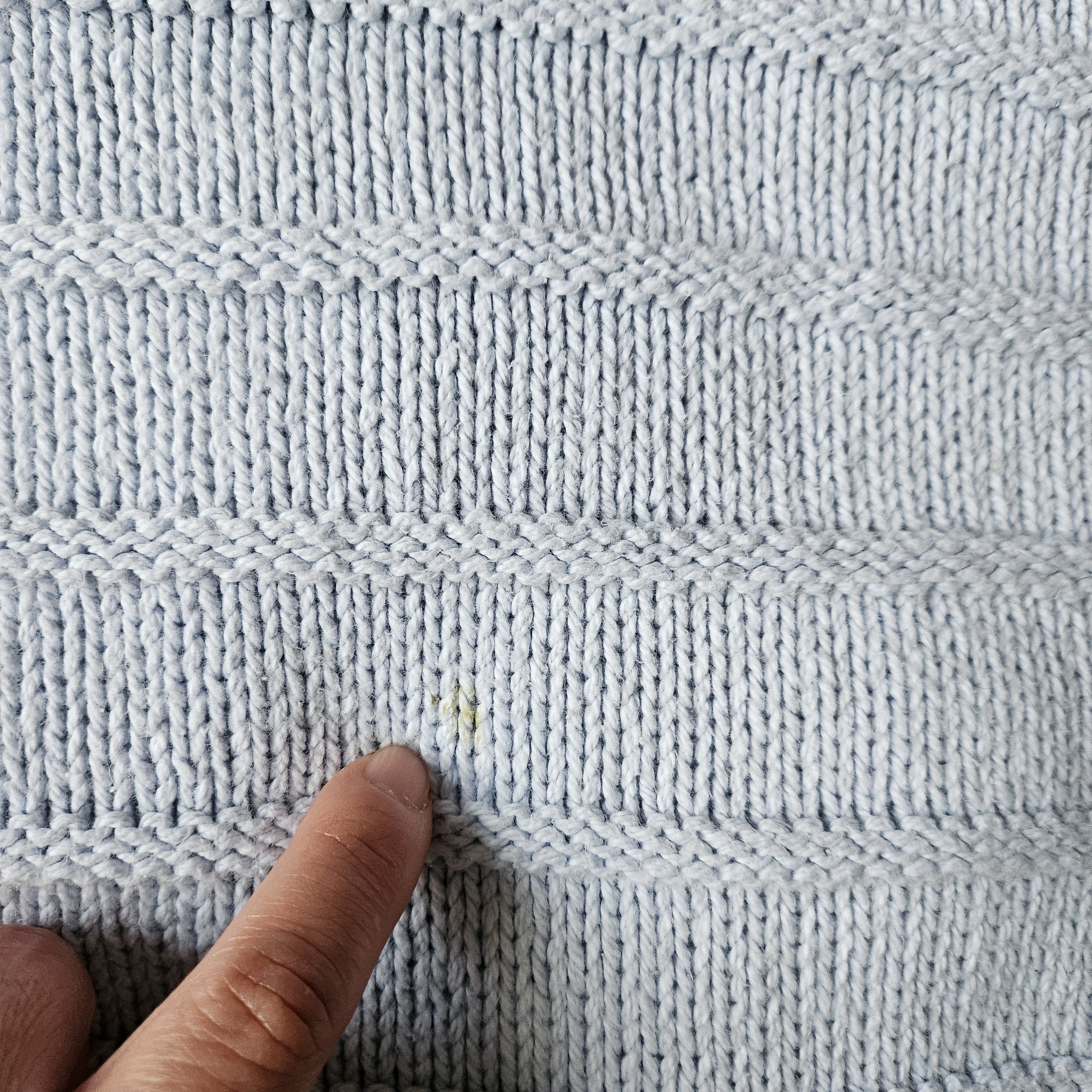 Izod × Vintage Vintage Men’s Izod M Baby Blue 100% Cotton Pullover Sweater Size US M / EU 48-50 / 2 - 7 Thumbnail