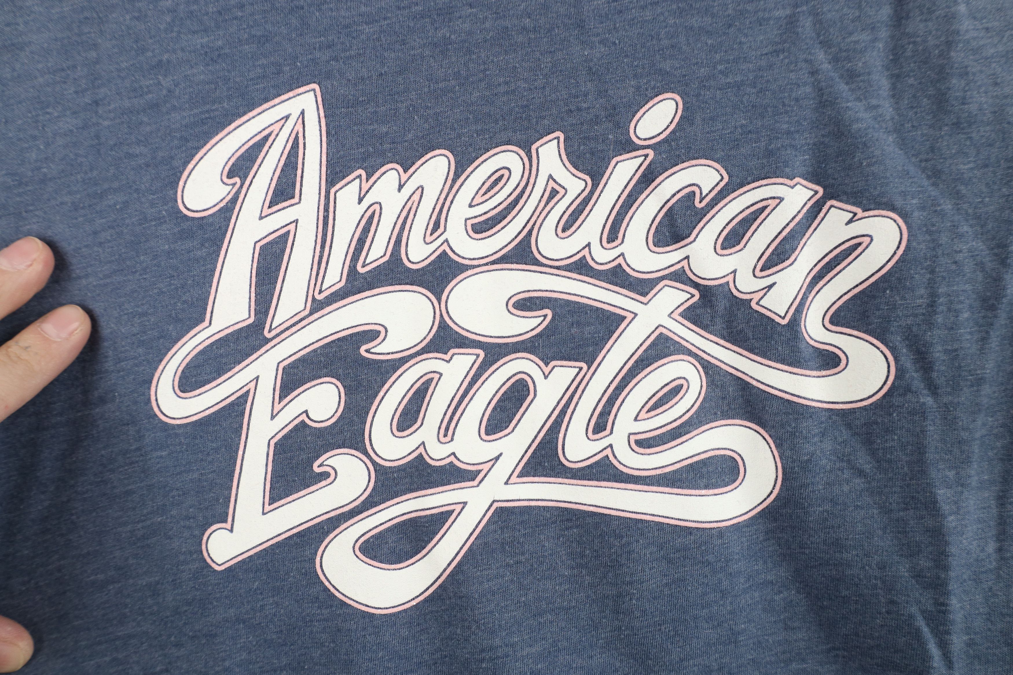 American Eagle Outfitters Vintage 90s American Eagle Outfitters Long Sleeve T-Shirt Size M / US 6-8 / IT 42-44 - 4 Thumbnail