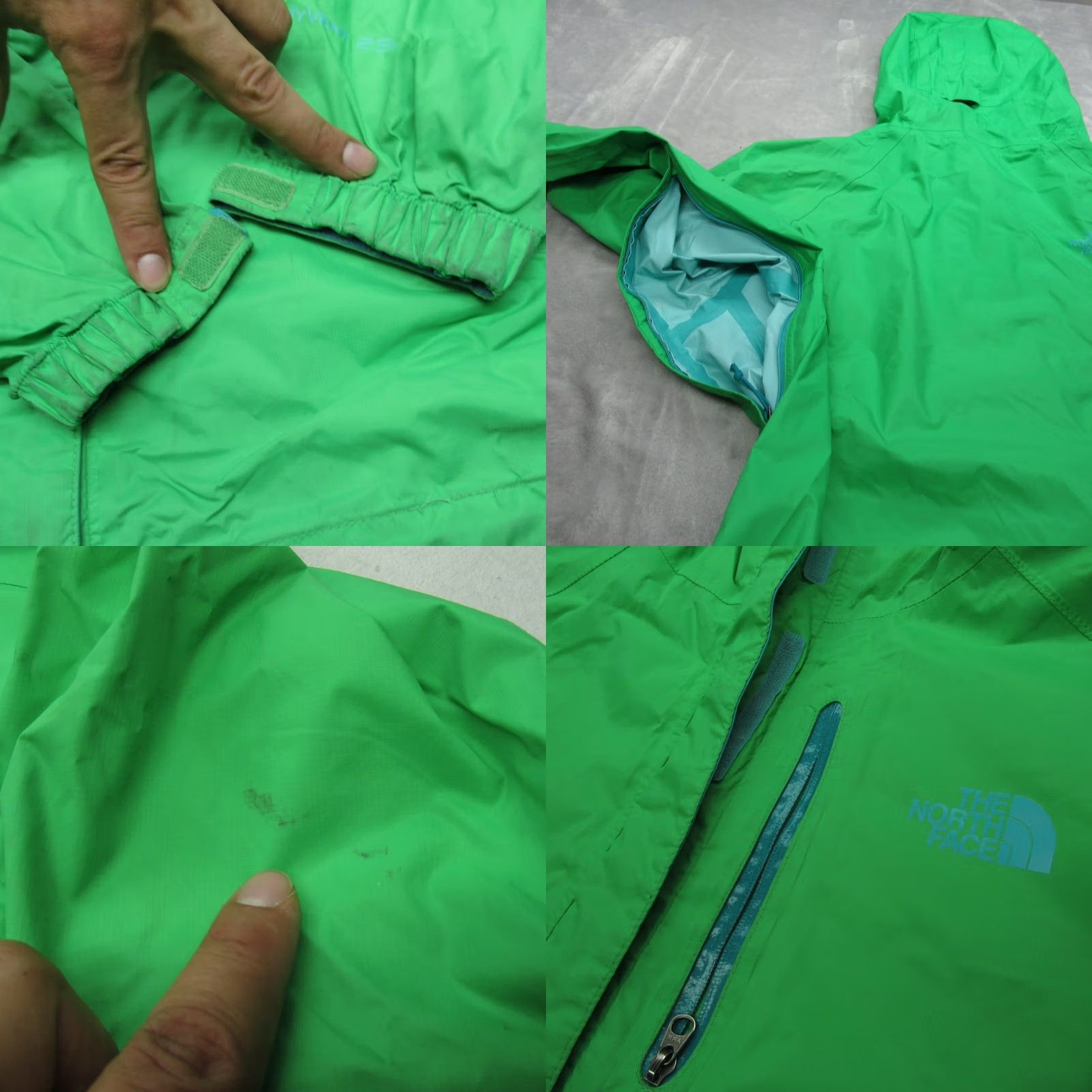 The North Face The North Face Jacket Womens Medium Green Lightweight Waterproof Packable READ Size M / US 6-8 / IT 42-44 - 9 Thumbnail