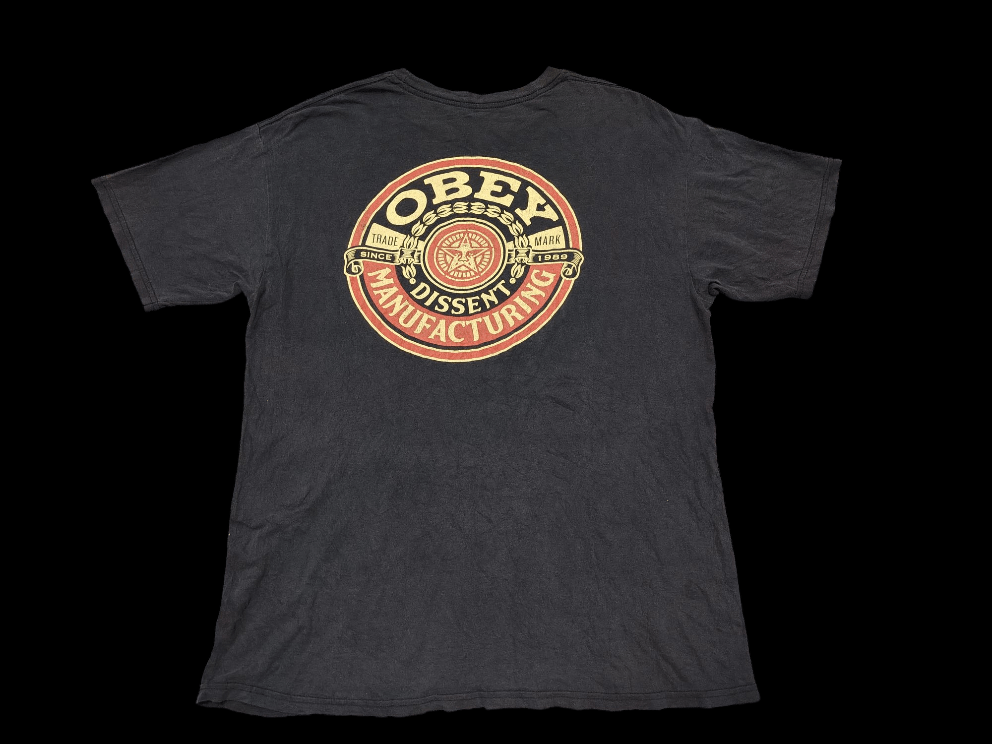 Obey Rare!!! Obey Dissent T shirt Size US L / EU 52-54 / 3 - 1 Thumbnail