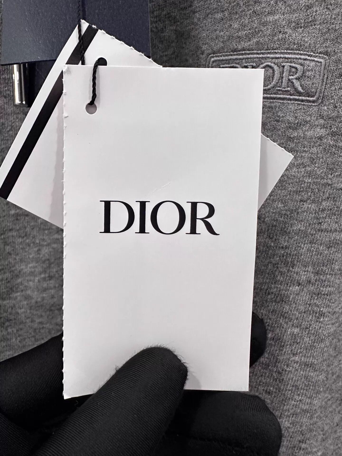 Dior Dior Icons Cashmere Hoodie Men Gray S Size US S / EU 44-46 / 1 - 7 Thumbnail