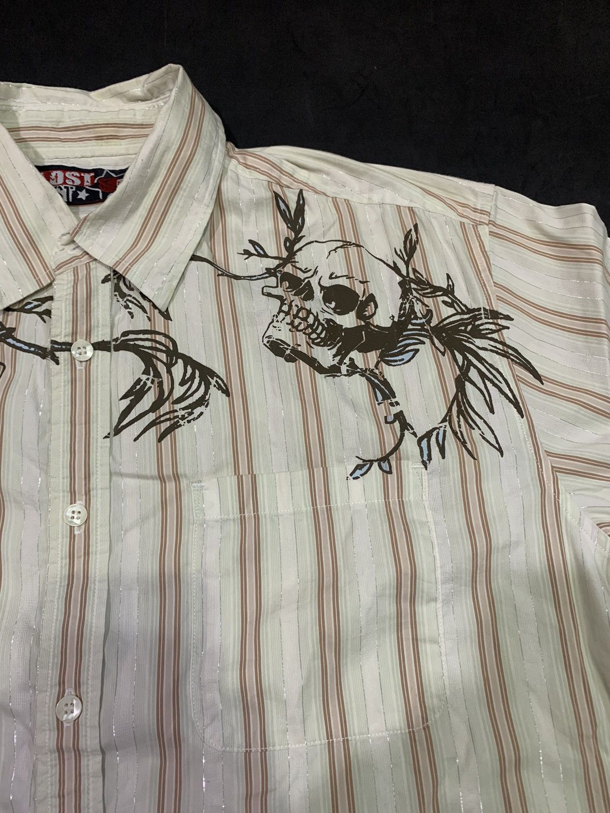 If Six Was Nine Lost-Japanese Skull y2k shirt lgb ifsixwasnine Size US L / EU 52-54 / 3 - 4 Thumbnail