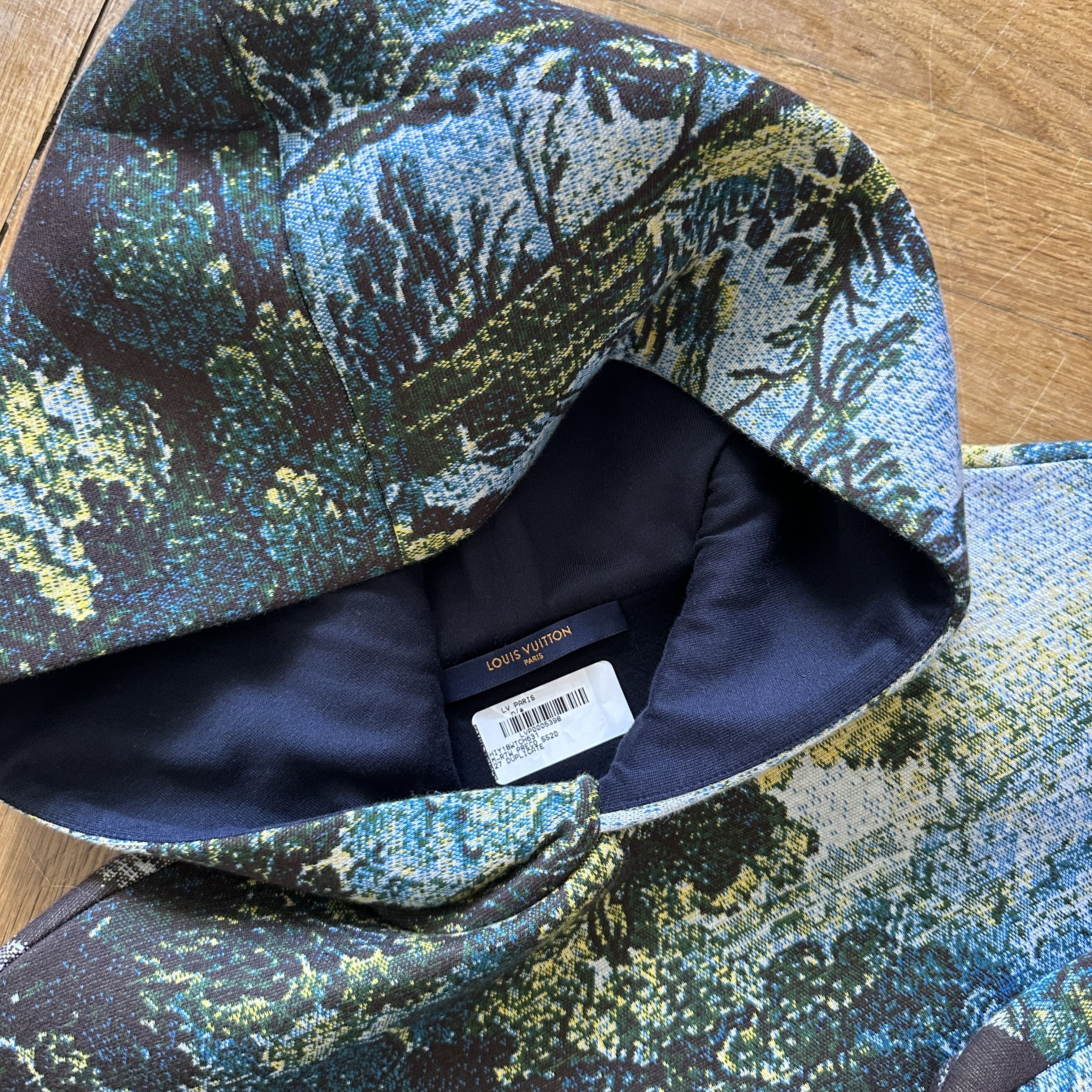 Louis Vuitton Pre SS20 Tapestry Cargo Hoodie Sample Size US M / EU 48-50 / 2 - 6 Thumbnail