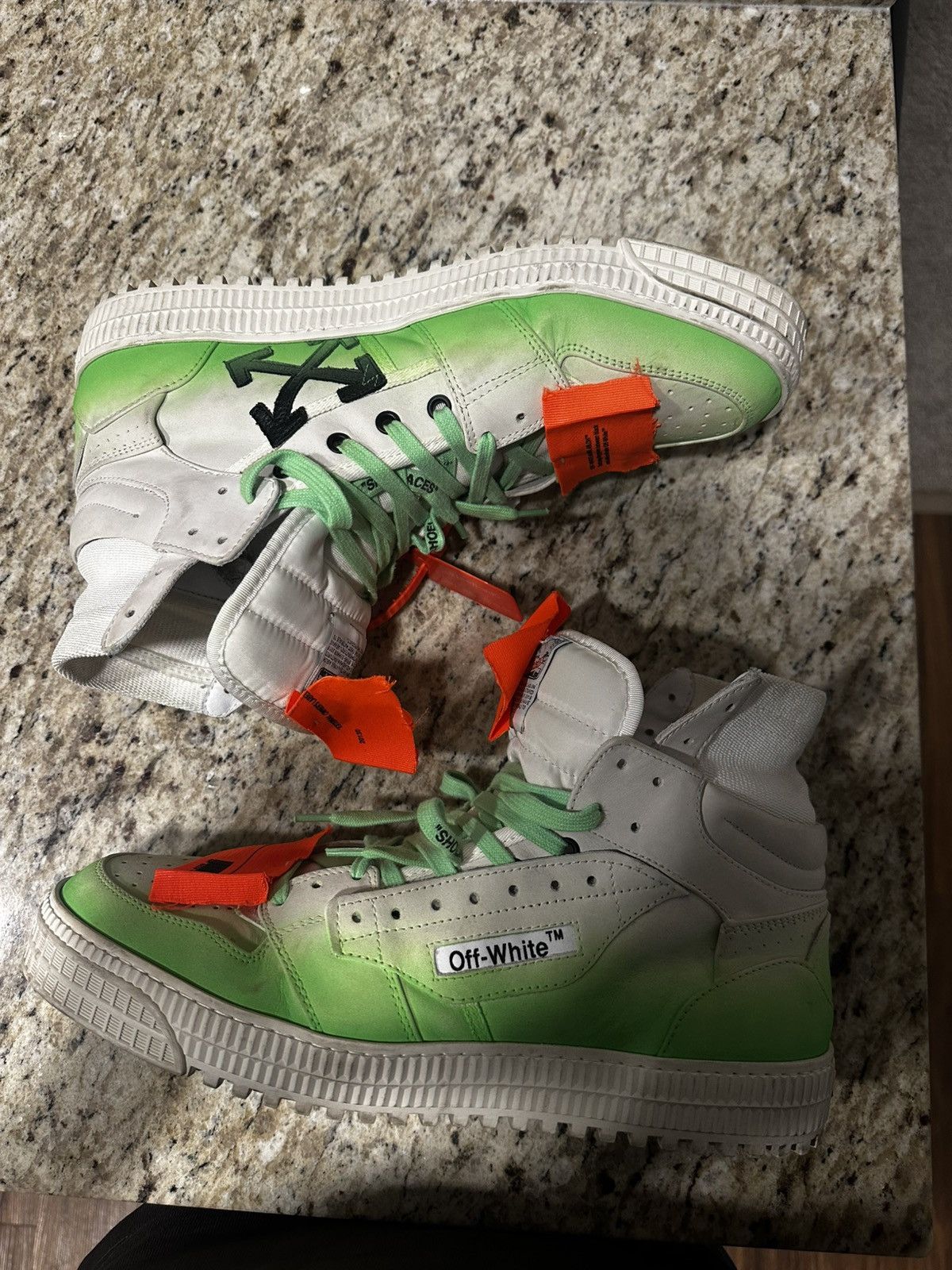 Off-White OFF WHITE HIGH TOP SHOES Size US 13 / EU 46 - 2 Thumbnail