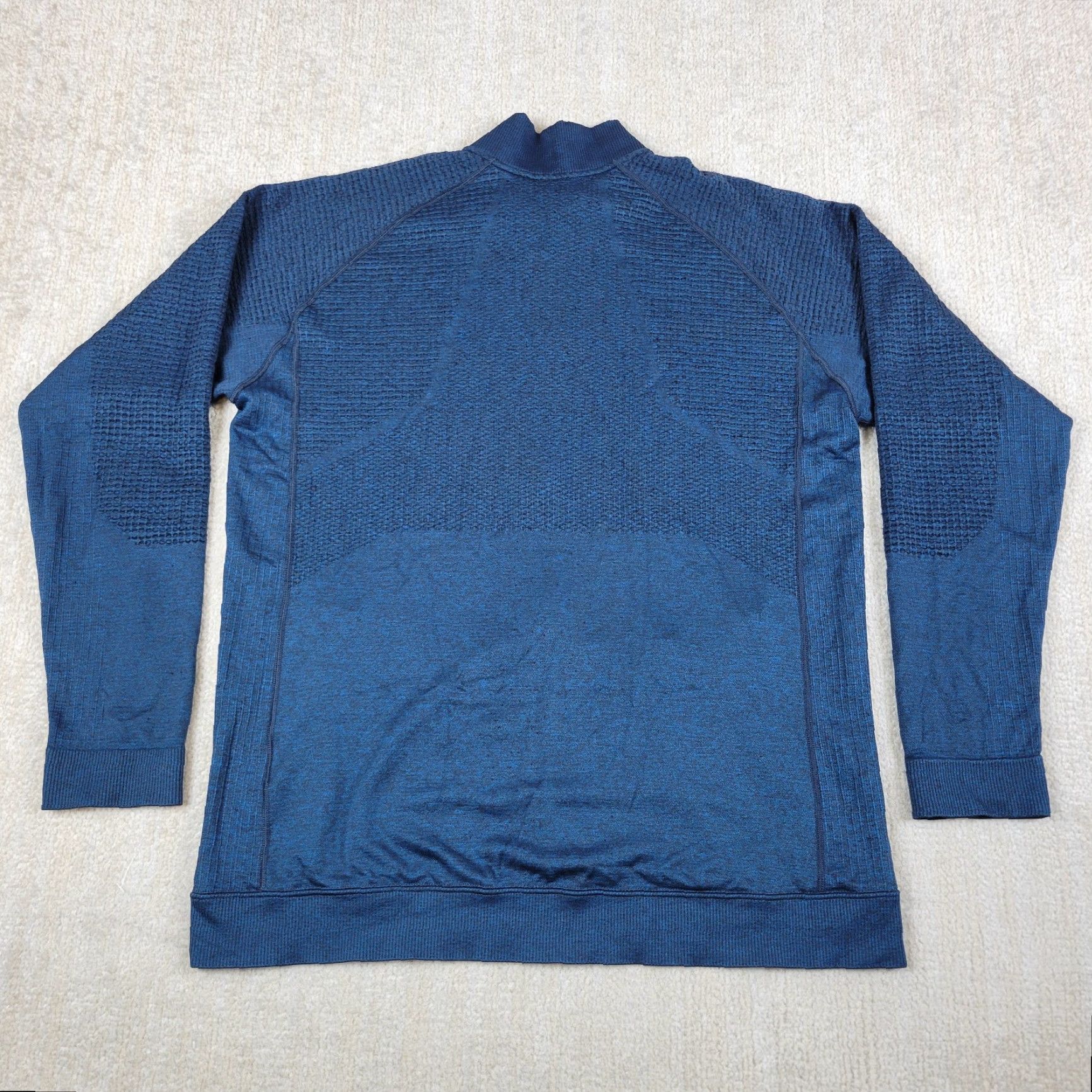 Lululemon Lululemon Engineered Warmth Jacket Mens 2XL Blue Full Zip Merino Wool Blend Size US XXL / EU 58 / 5 - 2 Thumbnail