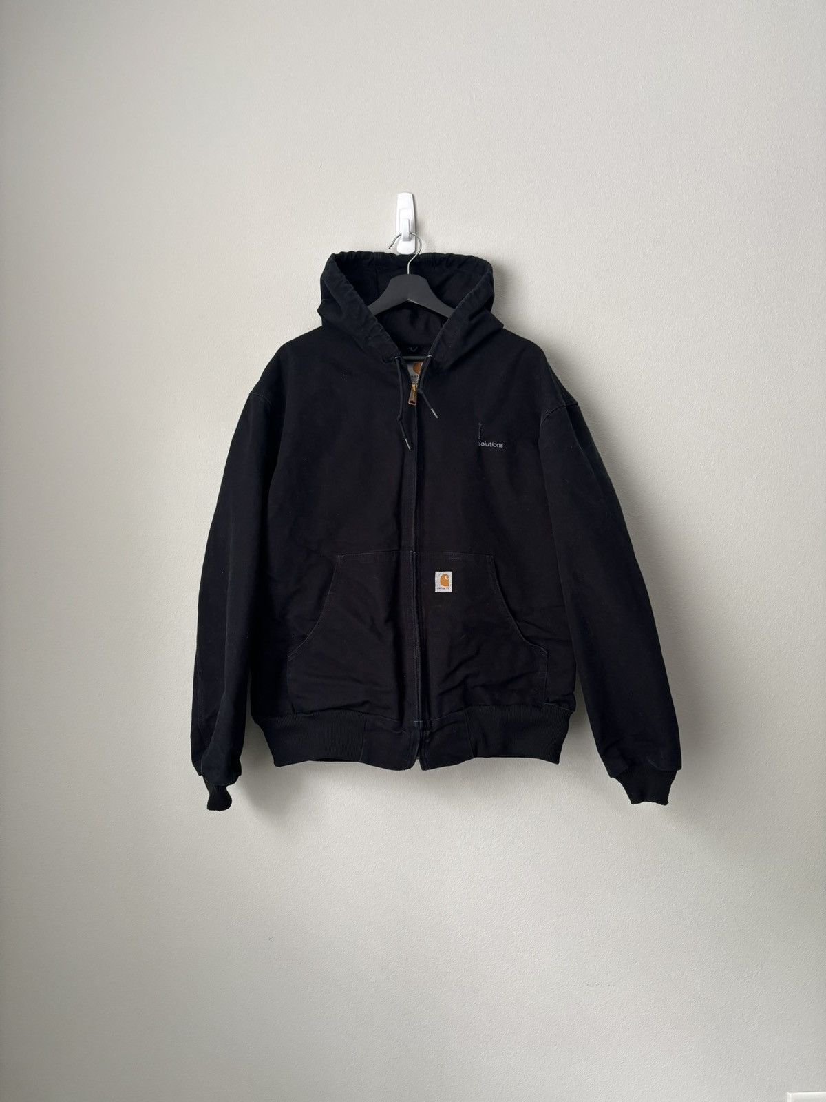 Carhartt Black Hooded Jacket