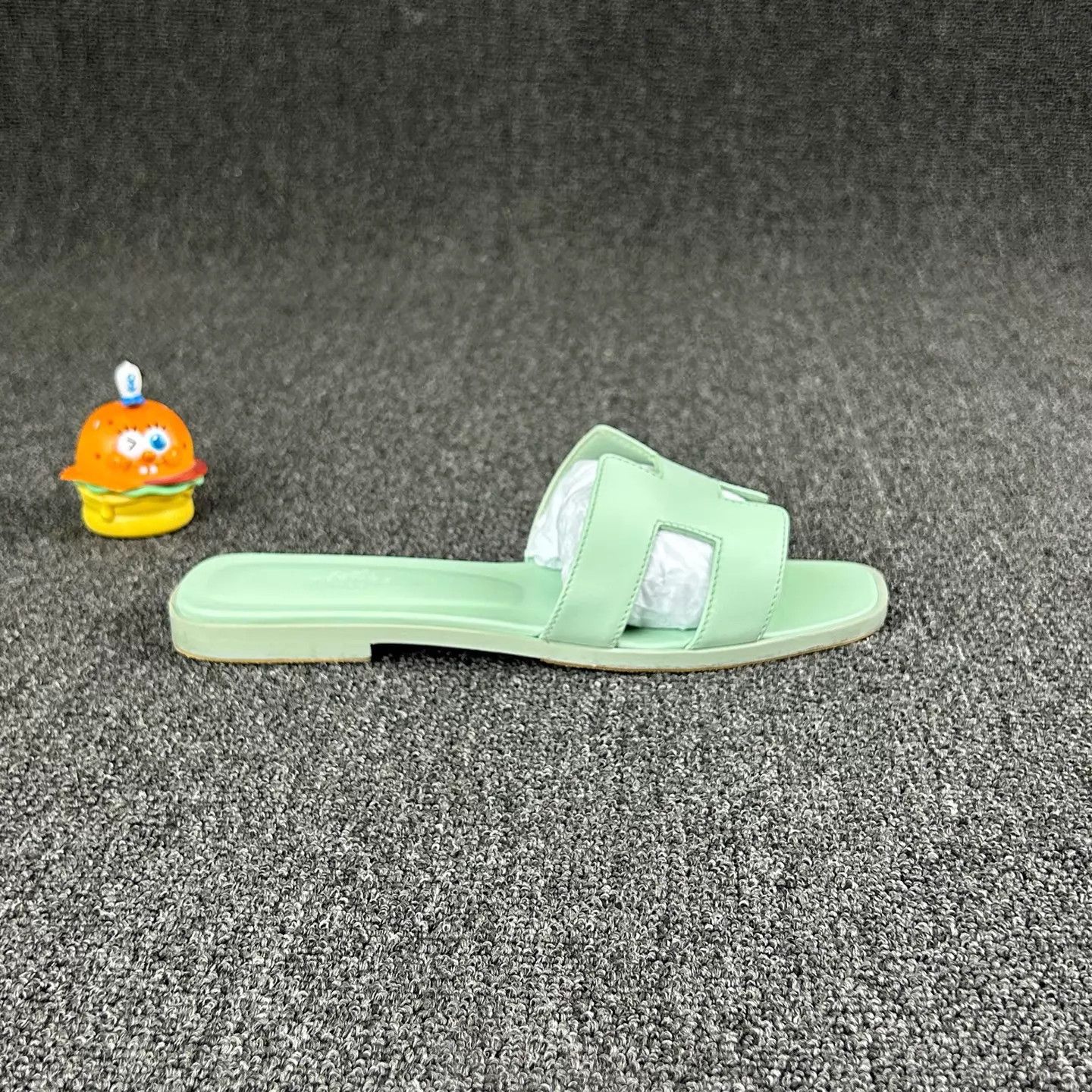Hermes Hermes Green Slippers 39 HB6816 Size US 8.5 / IT 38.5 - 4 Thumbnail