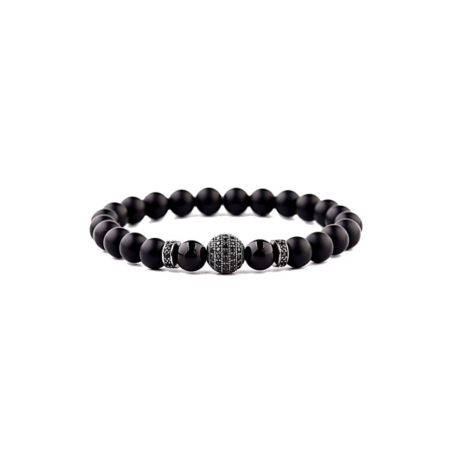 Jewelry 🔴 Bracelet - Black Rhodium Globe Pavé Shambala Size ONE SIZE - 1 Preview