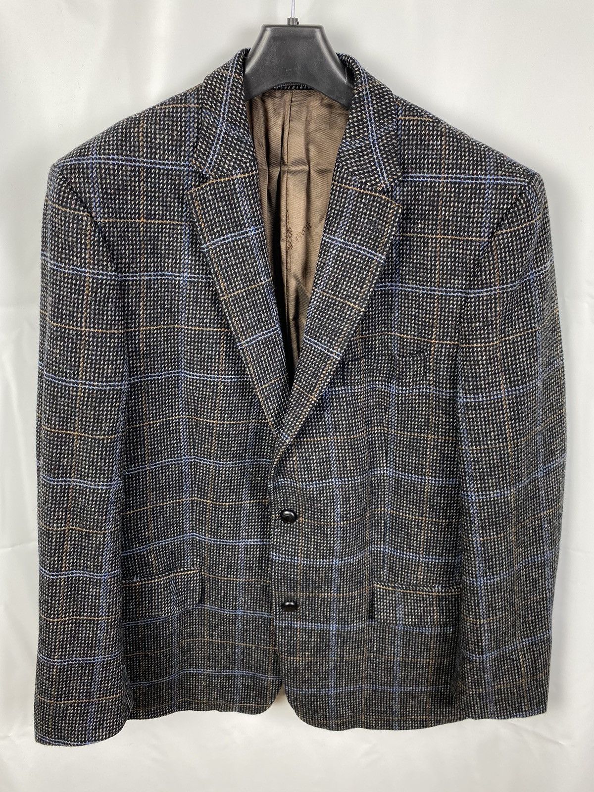 Harris Tweed Harris Tweed Mario Barutti Check Wool Blazer size 56 Grailed