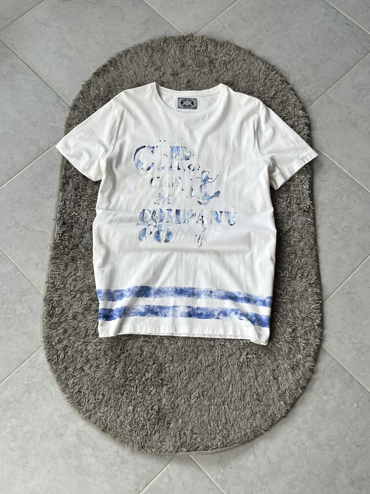 C.P. Company Vintage Tee C.P. Company Big Logo Streetwear Size US L / EU 52-54 / 3 - 1 Thumbnail