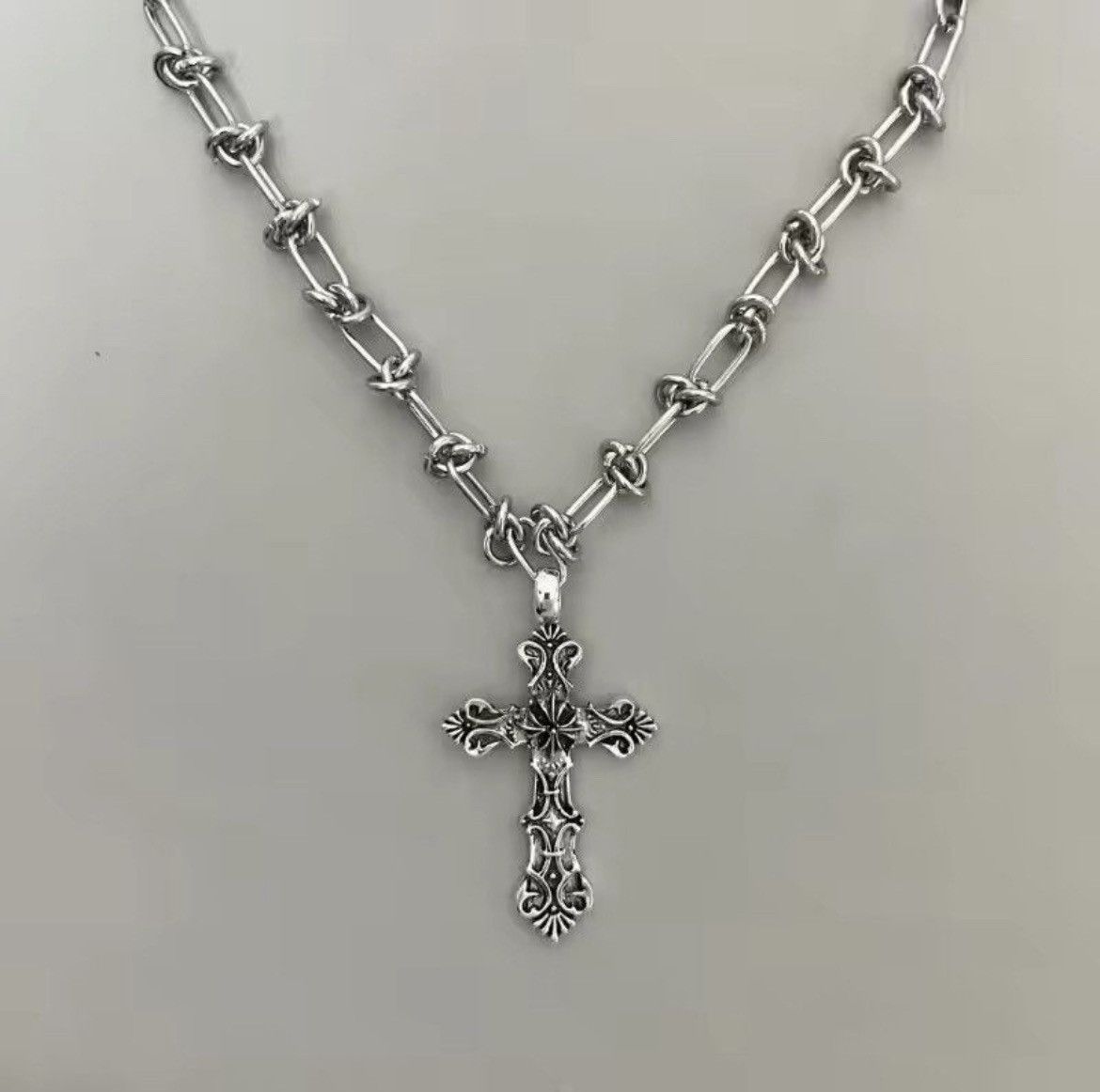 Jewelry Cross Linked Chain Size ONE SIZE - 3 Thumbnail