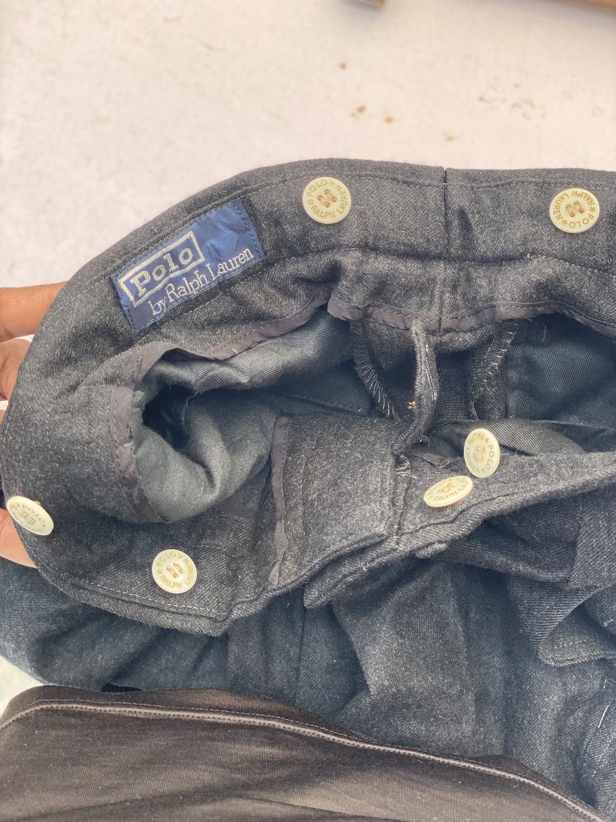 Polo Ralph Lauren Vintage POLO Ralph Lauren Pants Workwear Chino Trousers Size US 28 / EU 44 - 7 Thumbnail