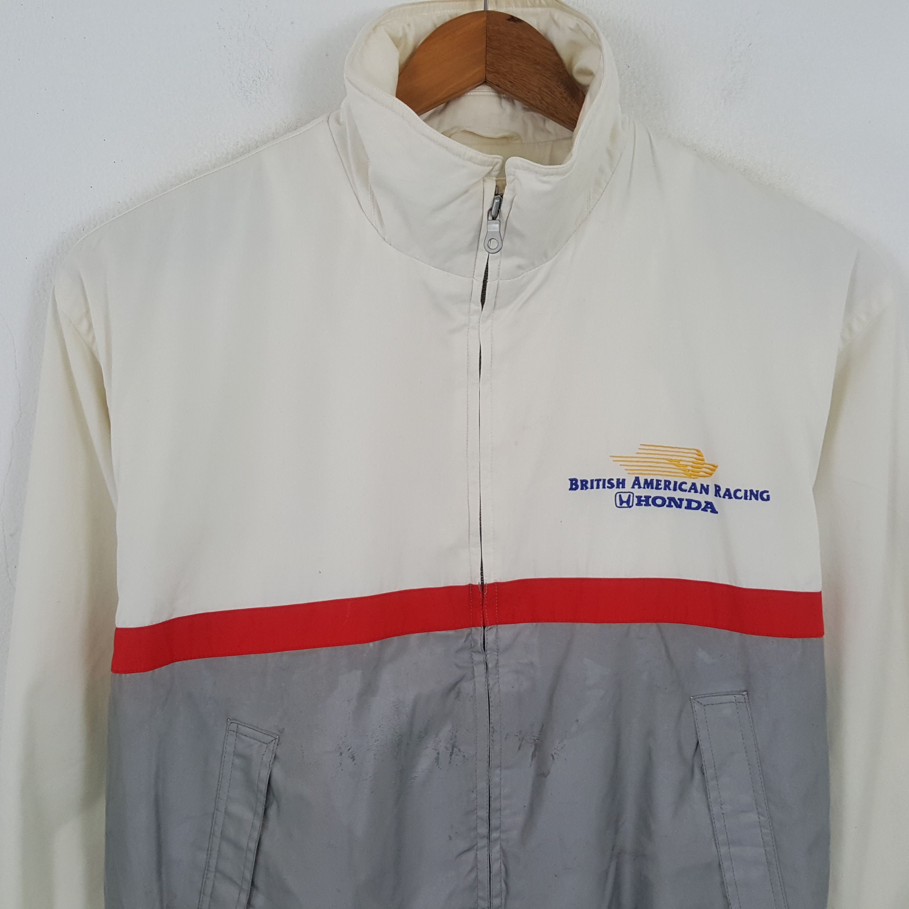 Honda × Vintage Vintage HONDA RACING Japanese Racing Team Jacket Size US L / EU 52-54 / 3 - 4 Thumbnail