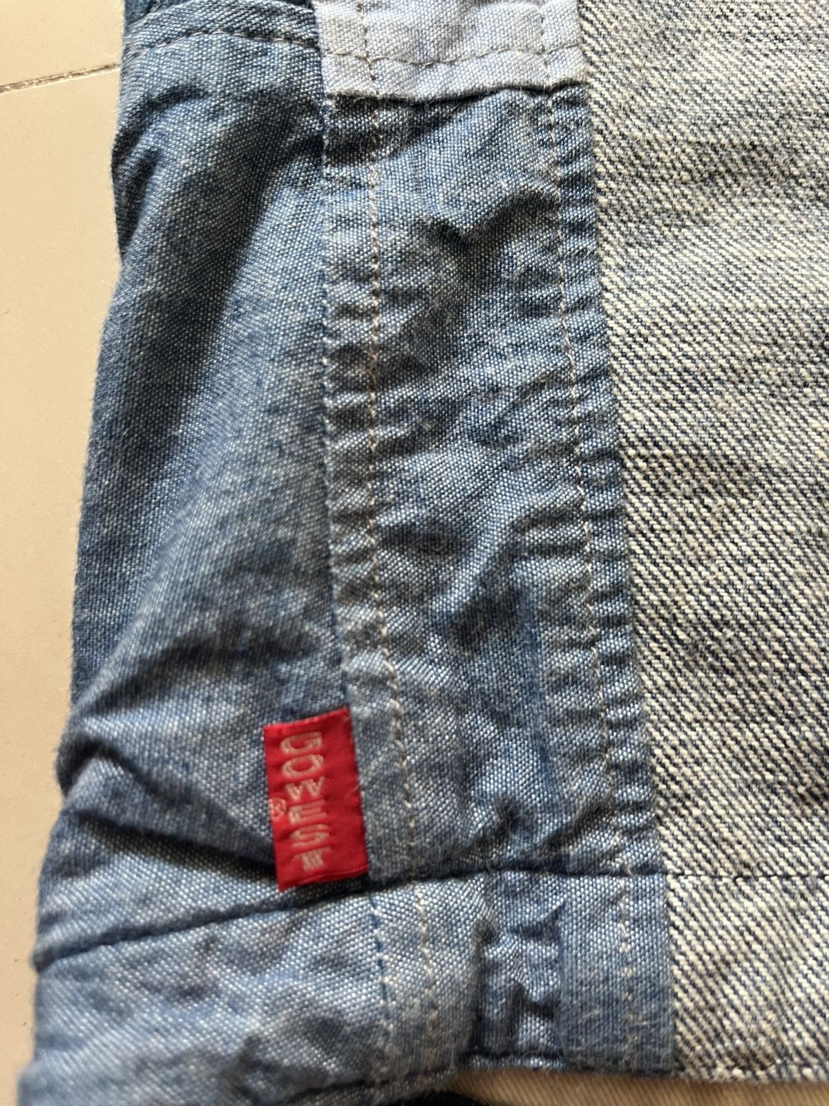 Japanese Brand Gowest Key patchwork vest Size US XS / EU 42 / 0 - 12 Thumbnail
