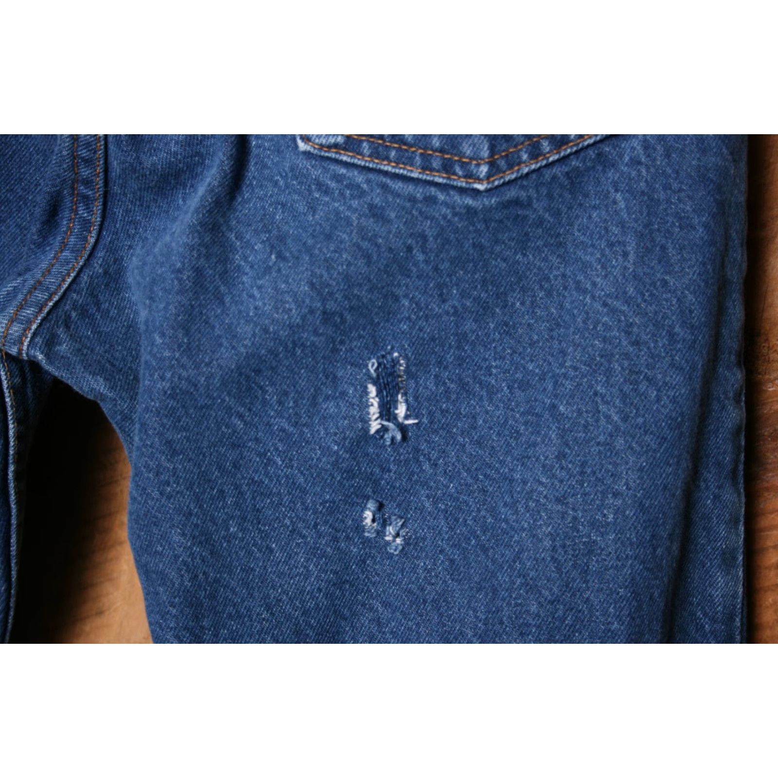 Levi's VINTAGE Levi's 509 Jeans Men Blue Regular Zip Inseam 31 Inseam 31 Orange Tab 30x33 30x31 Measure 31.5x31 | Holes Baggy? Size US 29 - 5 Thumbnail