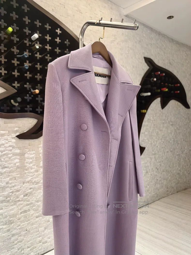 Jil Sander Jil Sander Lavender Purple Coat Size S / US 4 / IT 40 - 3 Thumbnail
