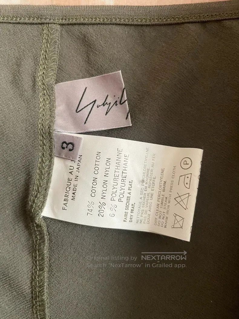 Yohji Yamamoto Yohji Yamamoto Vintage Short Sleeve Top Size US S / EU 44-46 / 1 - 8 Thumbnail