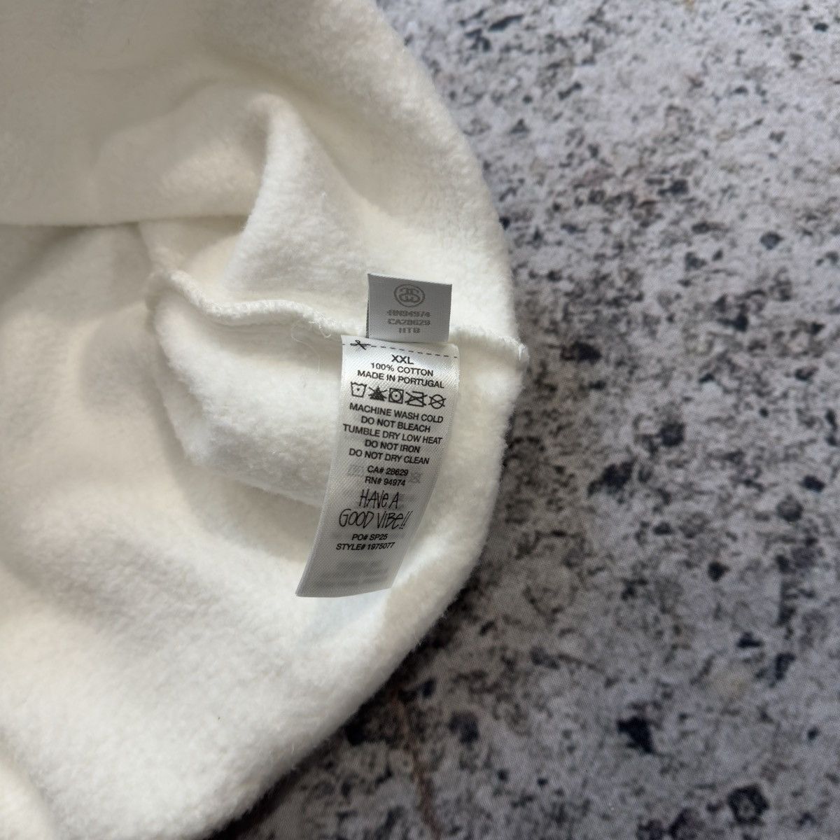 Stussy Stussy White Dice Zip Up Hoodie Size US XXL / EU 58 / 5 - 14 Thumbnail