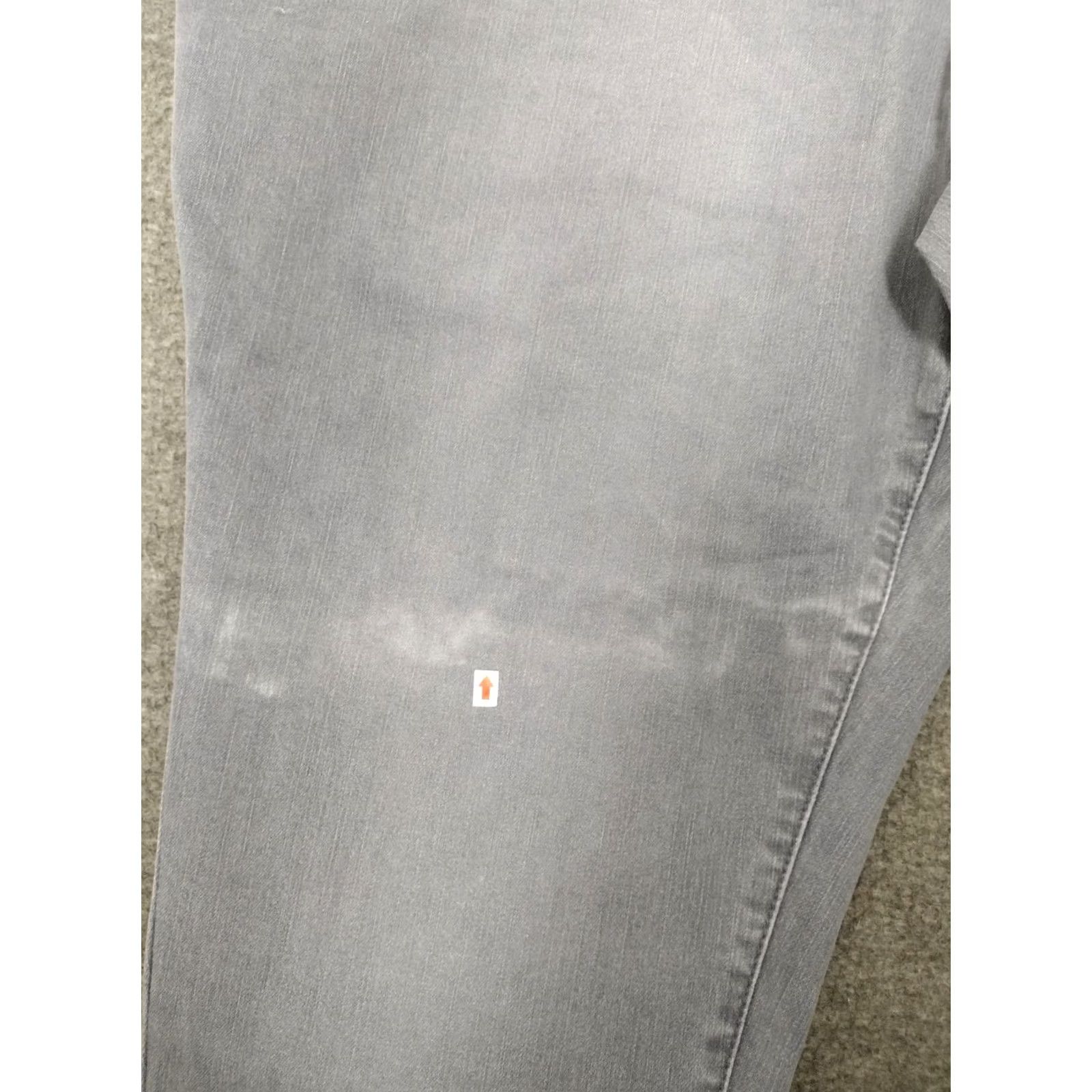 Denime Denim 24/7 Skinny Jeans Women's 24W Gray Medium Wash 26in Inseam Zipper 5-Pocket High Rise Denim 24/7 Jeans Womens Size 42" / US 20 - 7 Thumbnail