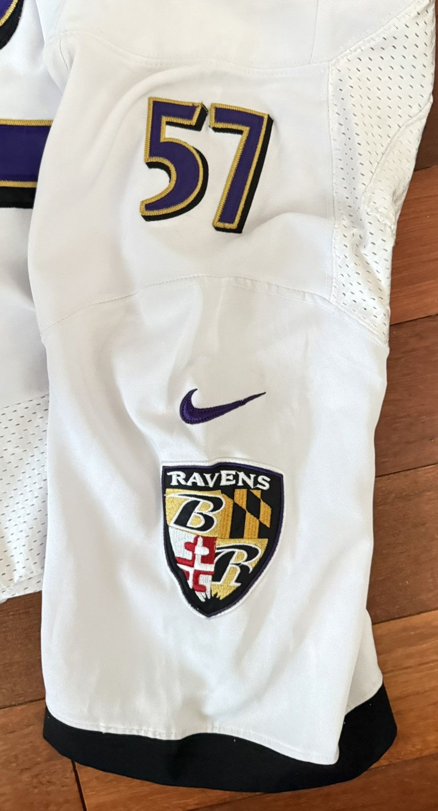 Nike C. J. Mosley Baltimore Ravens Vintage Stitched Jersey Size US XL / EU 56 / 4 - 5 Thumbnail