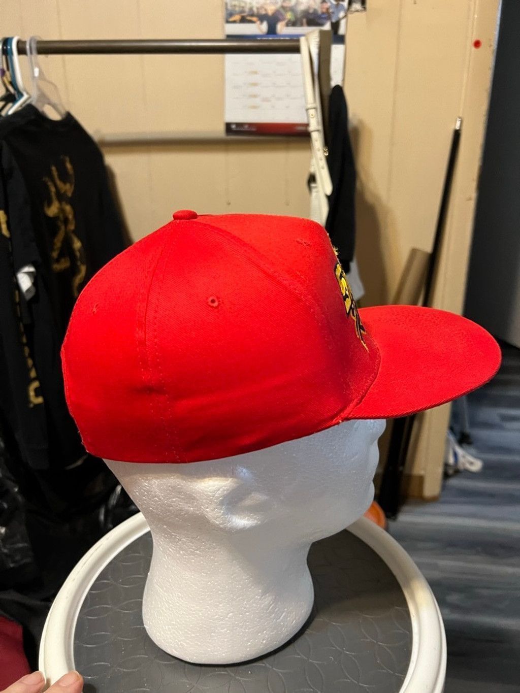 Vintage Men's Athletic Headwear Snap-on Racing Red Hat Size ONE SIZE - 4 Thumbnail