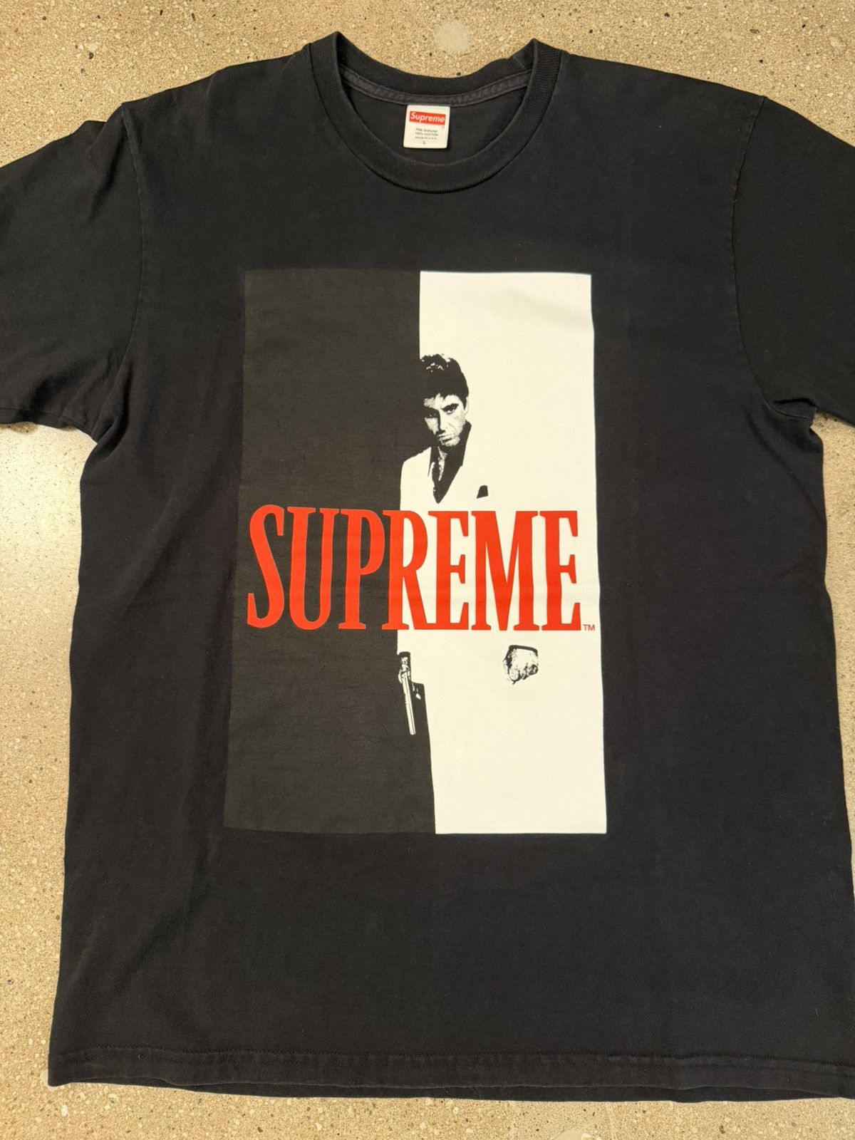 Supreme Supreme Scarface Split Tee Size US L / EU 52-54 / 3 - 1 Thumbnail