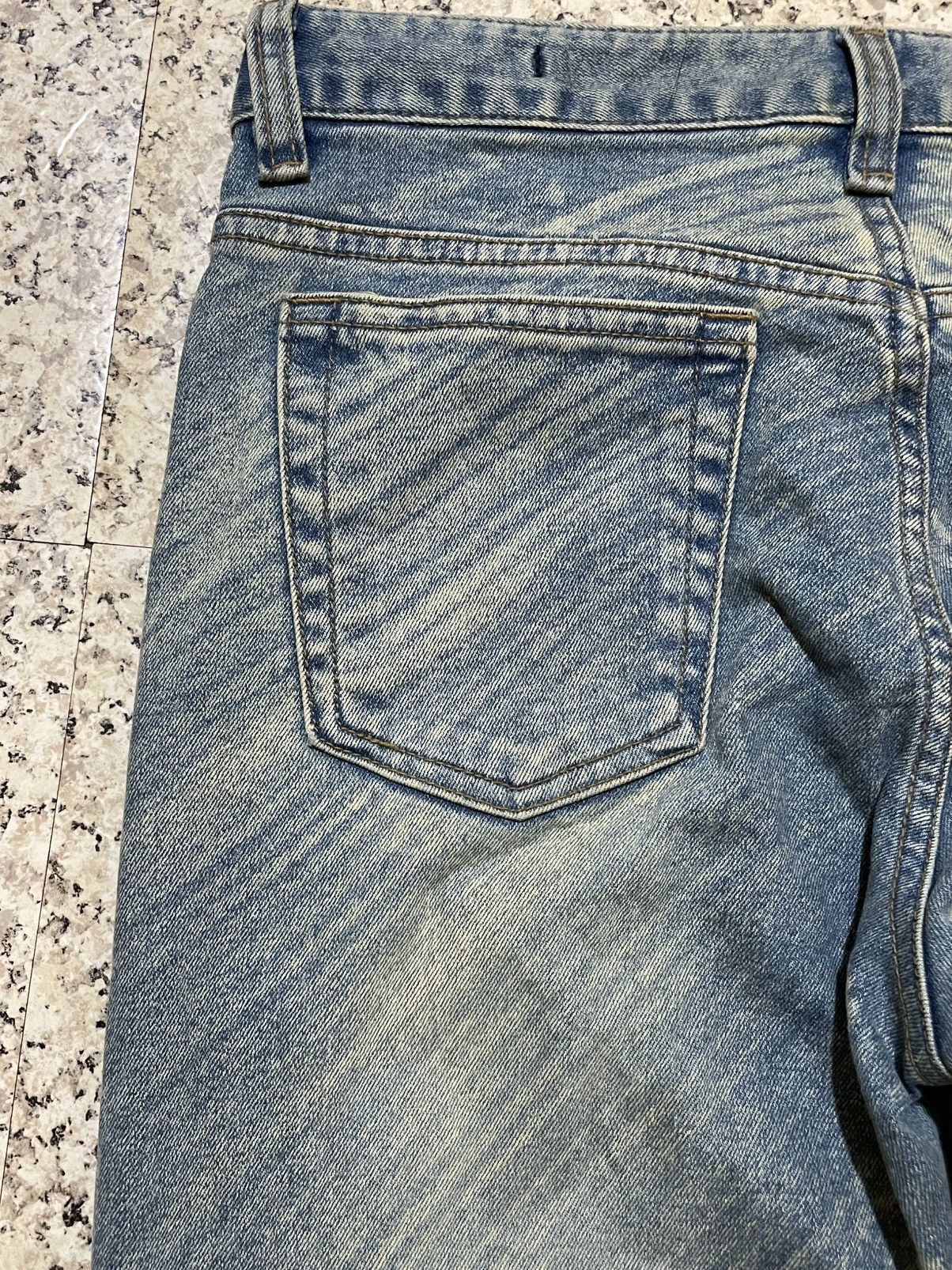 EGOIST Vintage EGOIST Y2K Sand Wash Flare Denim Pants LGB Style Size 27" / US 4 / IT 40 - 13 Thumbnail
