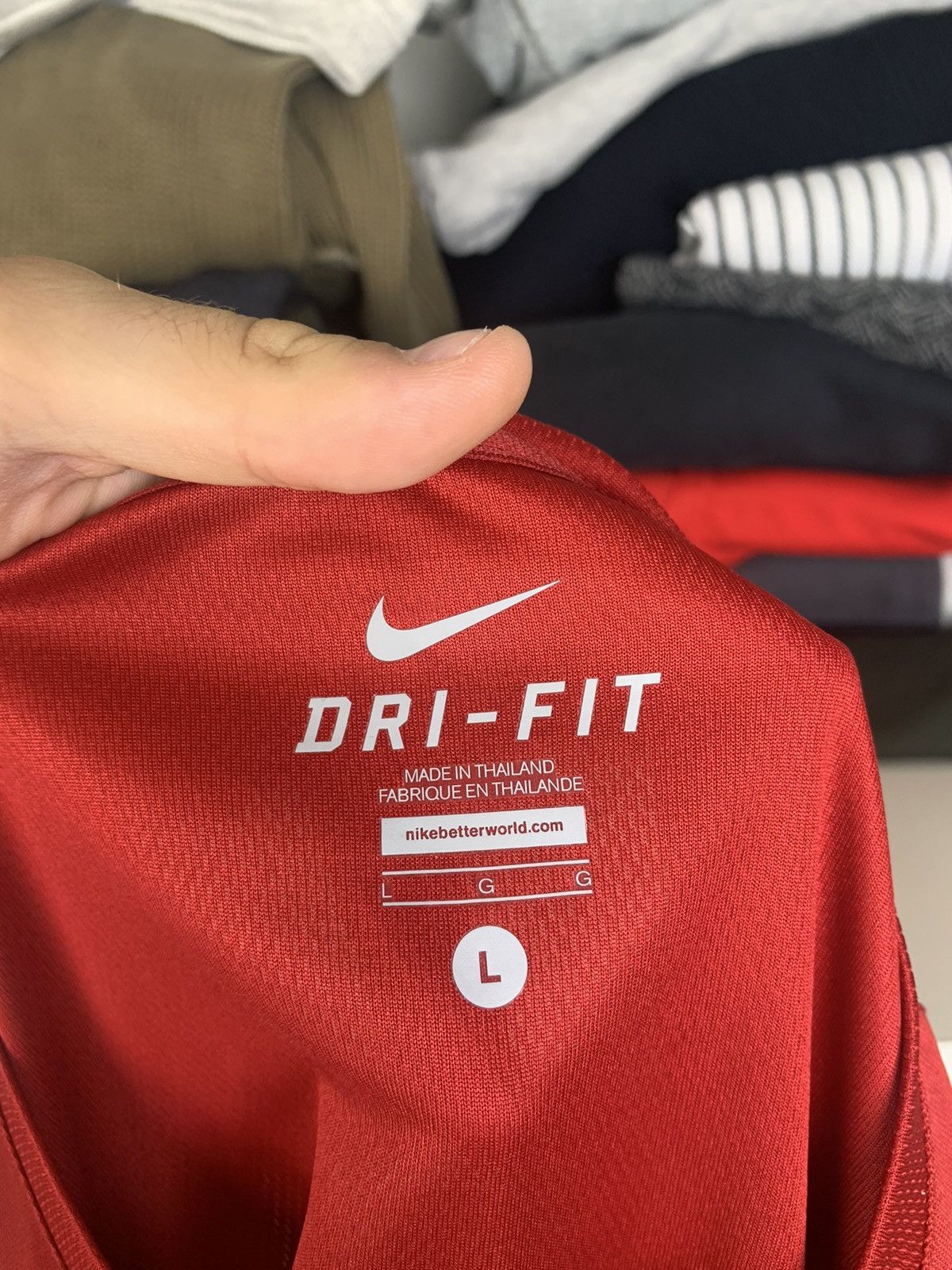 Nike Nike Manchester United 2012 2013 Football Soccer Jersey Size US L / EU 52-54 / 3 - 3 Thumbnail