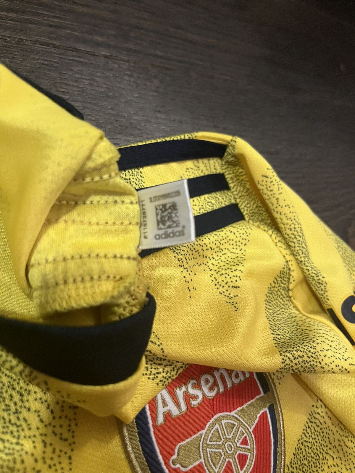 Adidas Long Sleeve Adidas Nicolas Pépé ARSENAL 19/20 Away Kit Size US M / EU 48-50 / 2 - 5 Thumbnail