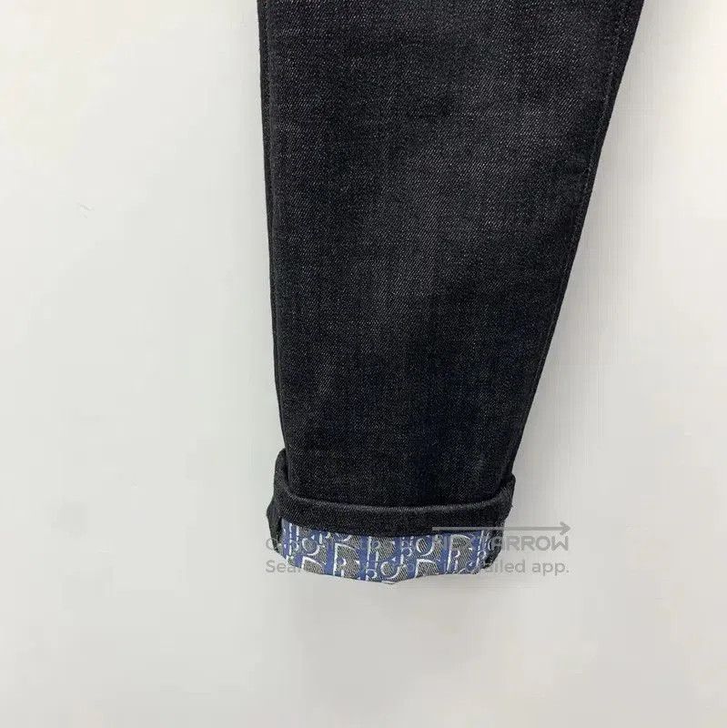 Dior Dior Black Gray Women's Denim Pants . Size 28" / US 6 / IT 42 - 5 Thumbnail
