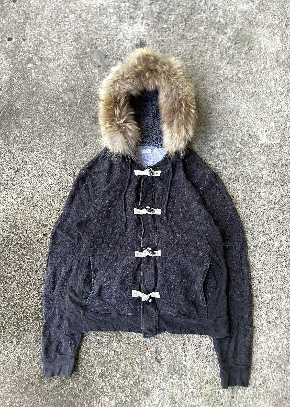 Le Grande Bleu (L.G.B.) Lgb Style Japanese Vegyor Faux Fur Hoodie Size US S / EU 44-46 / 1 - 1 Thumbnail