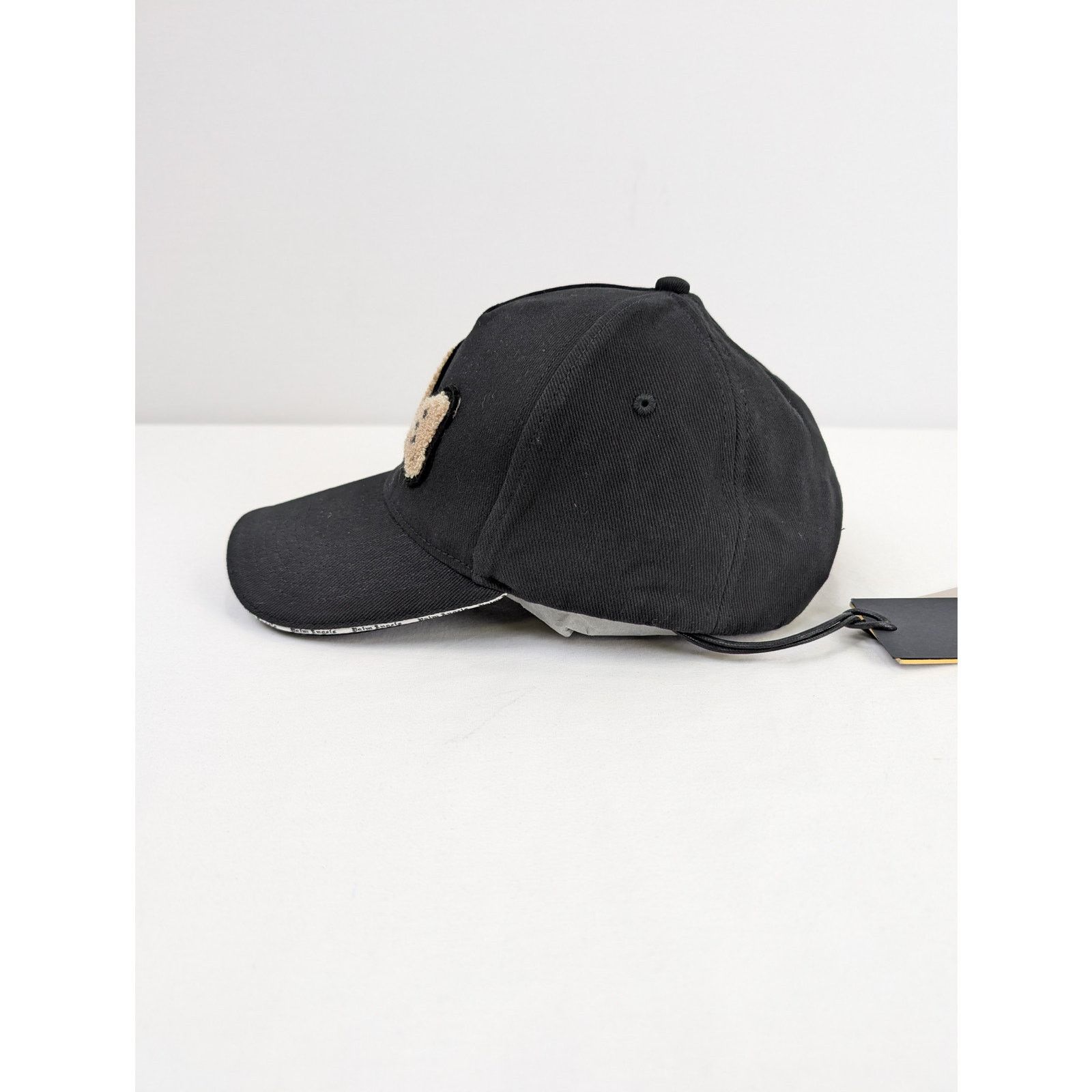 Palm Angels o1rshd1 Size: OS / PA Teddy Bear Cap / Hat in Black/Brown Size ONE SIZE - 4 Thumbnail