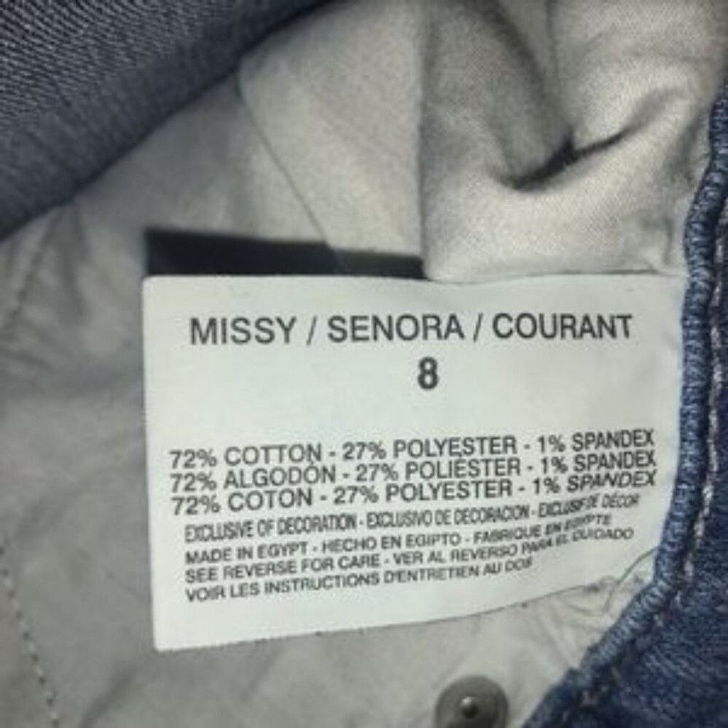 Gloria Vanderbilt Gloria Vanderbilt light blue Missy Jeans CAPRIS Size 30" / US 8 / IT 44 - 2 Thumbnail