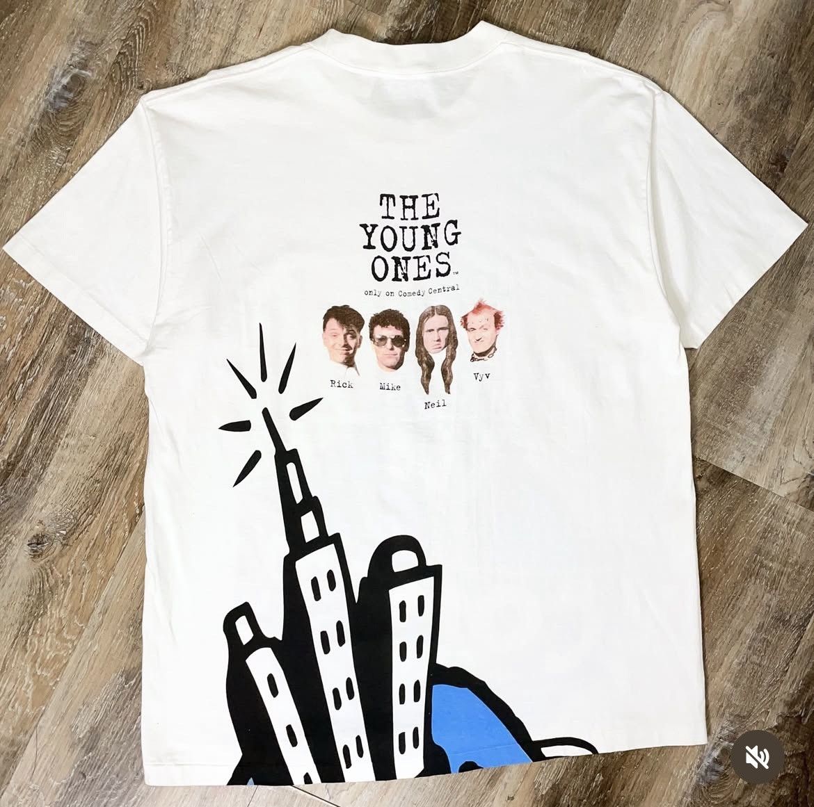 Anvil × Vintage 90s Comedy Central Vintage Promo Tee Shirt Mens XL AOP Movie Size US XL / EU 56 / 4 - 3 Thumbnail