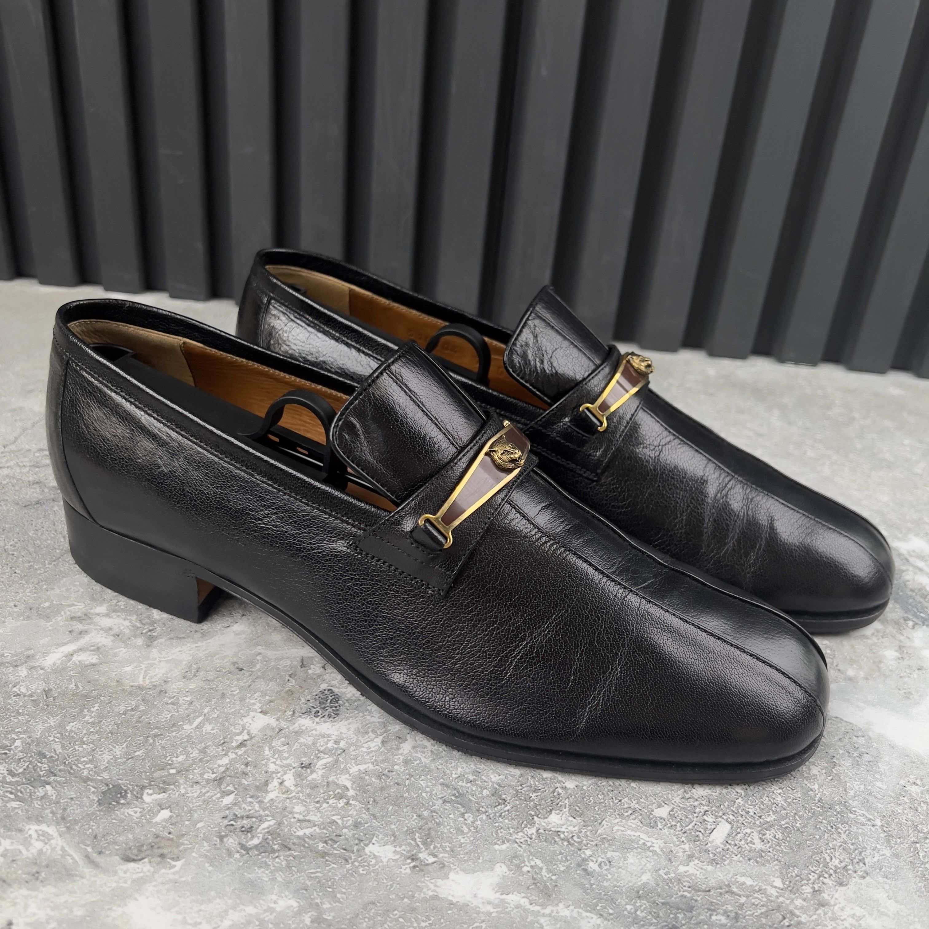 Gucci Tiger Embellished Loafers Leather Size US 7.5 / EU 40-41 - 5 Thumbnail