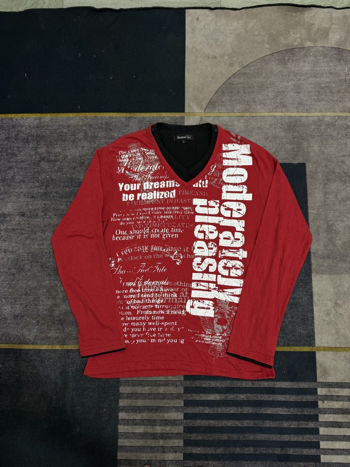 Japanese Brand BEAUMOT CAR IFSXI PUNK STYLE LONG SLEEVE Size US L / EU 52-54 / 3 - 1 Thumbnail