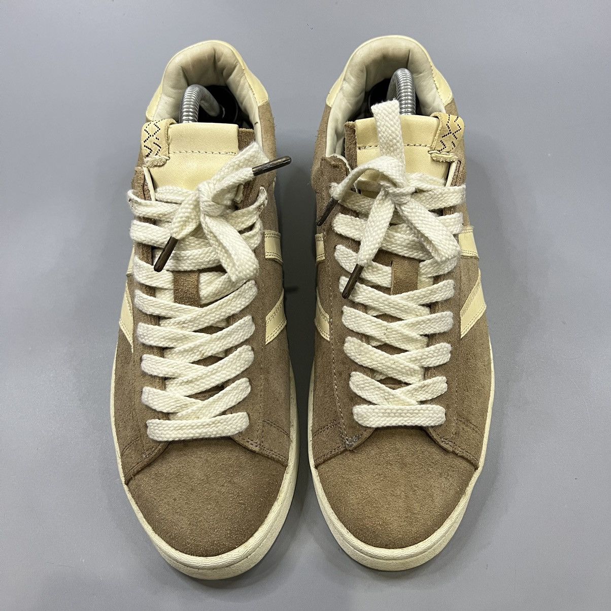 Visvim Visvim Corda-Folk Leather Trimmed Suede Sneaker Size US 9 / EU 42 - 4 Thumbnail